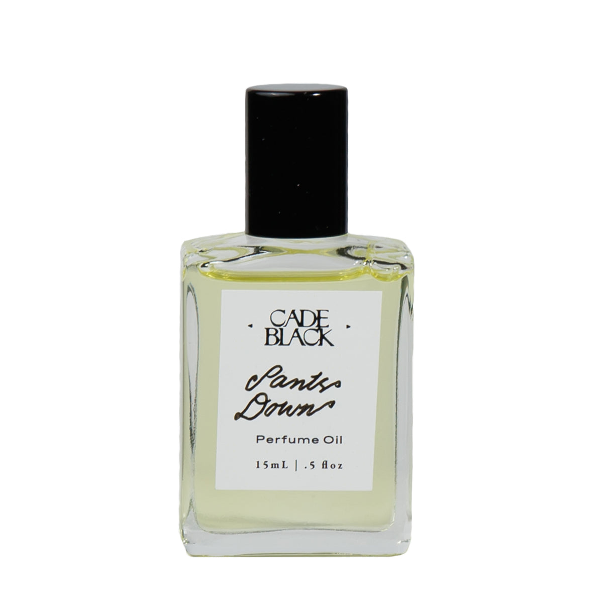 Primary image of Cade Black Pants Down Botanical Perfume Oil Roll-On