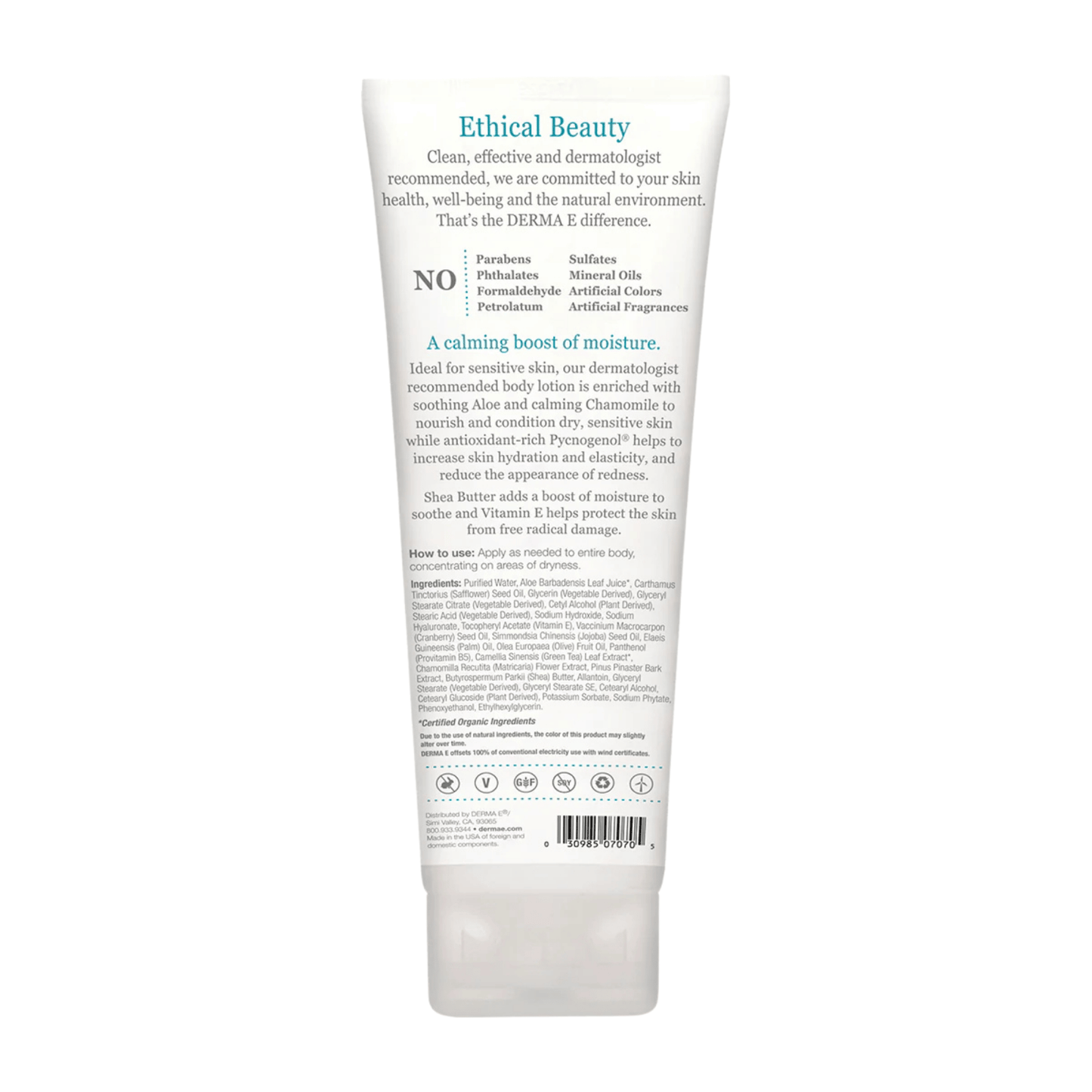 Alternate image of DERMA E Vitamin E Fragrance Free Therapeutic Shea Body Lotion