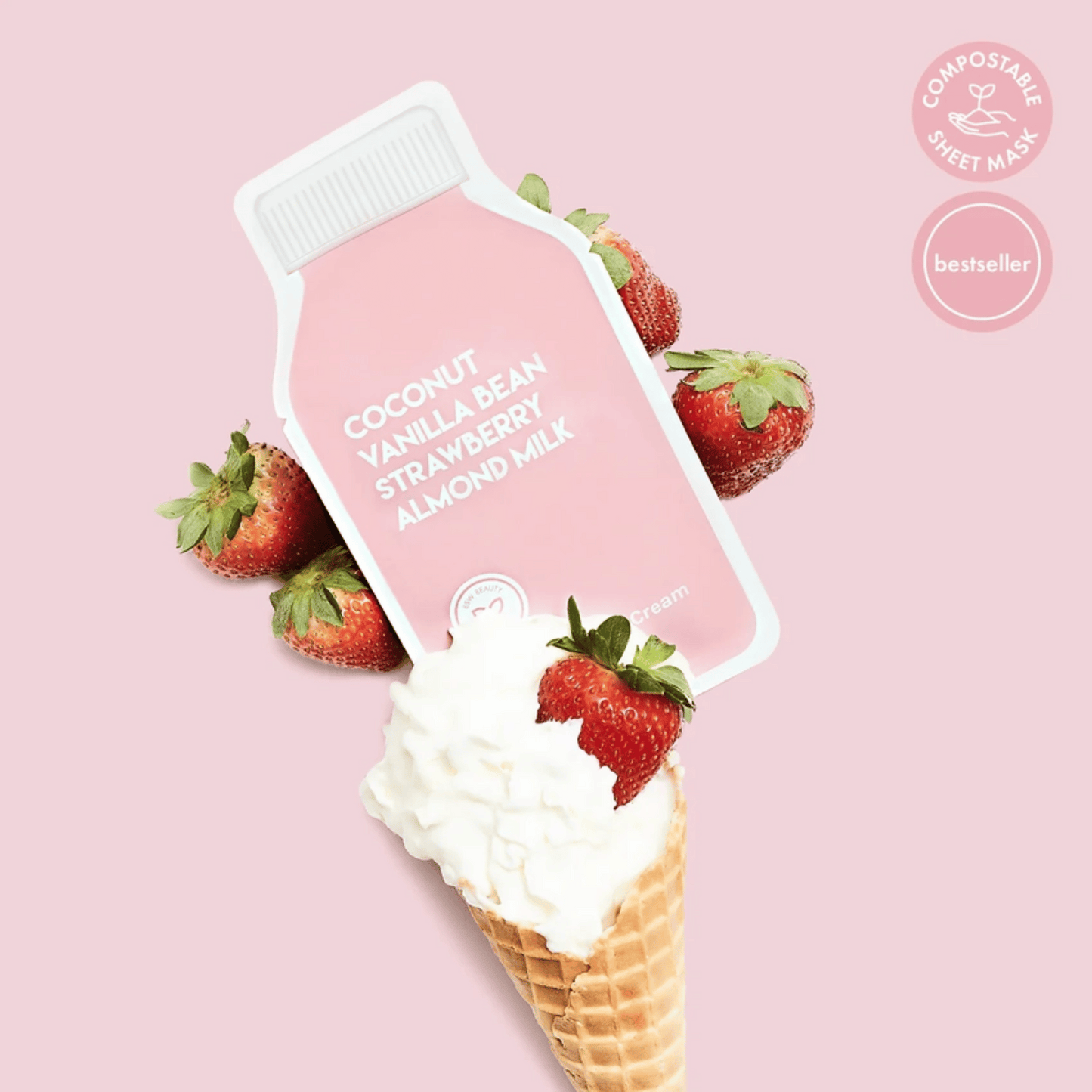 Alternate Image 3 Strawberries and Cream Soothing Sheet Mask