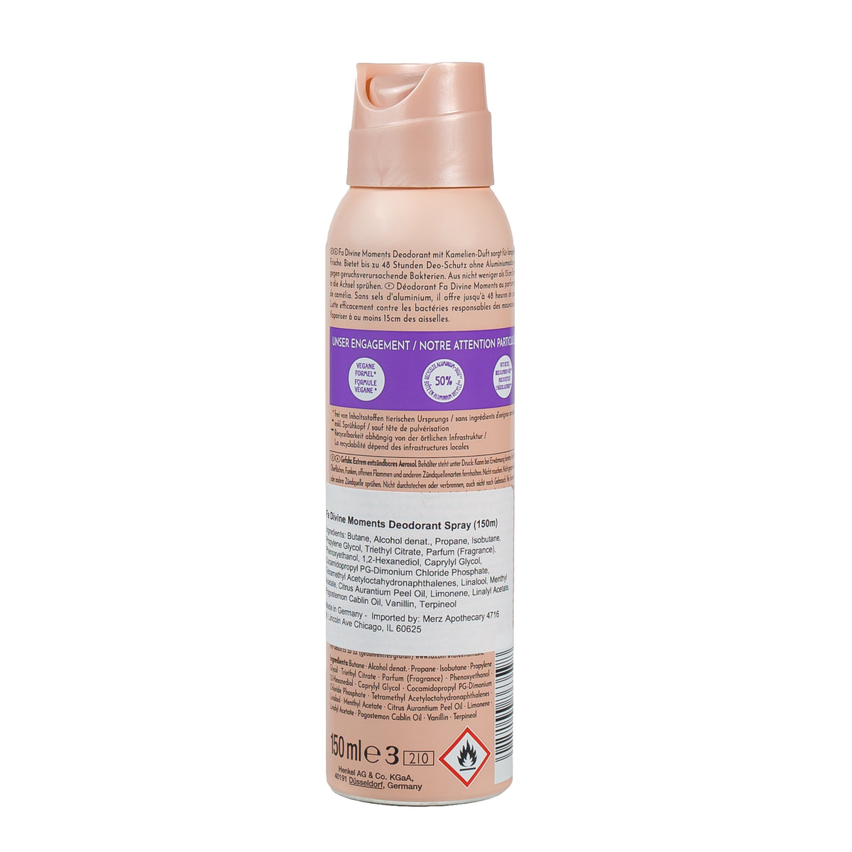 Alternate image of Fa Divine Moments Spray Deodorant