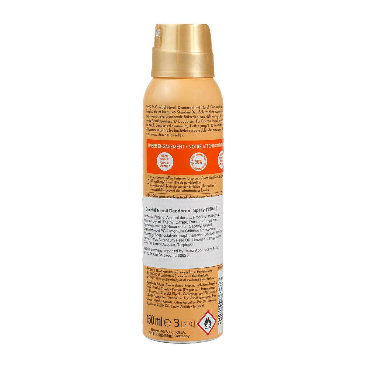 Alternate image of Fa Oriental Neroli Spray Deodorant