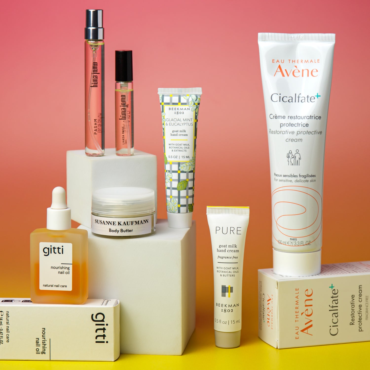 Primary image of Assorted GWPs, assorted skincare, fragrance, and body care products