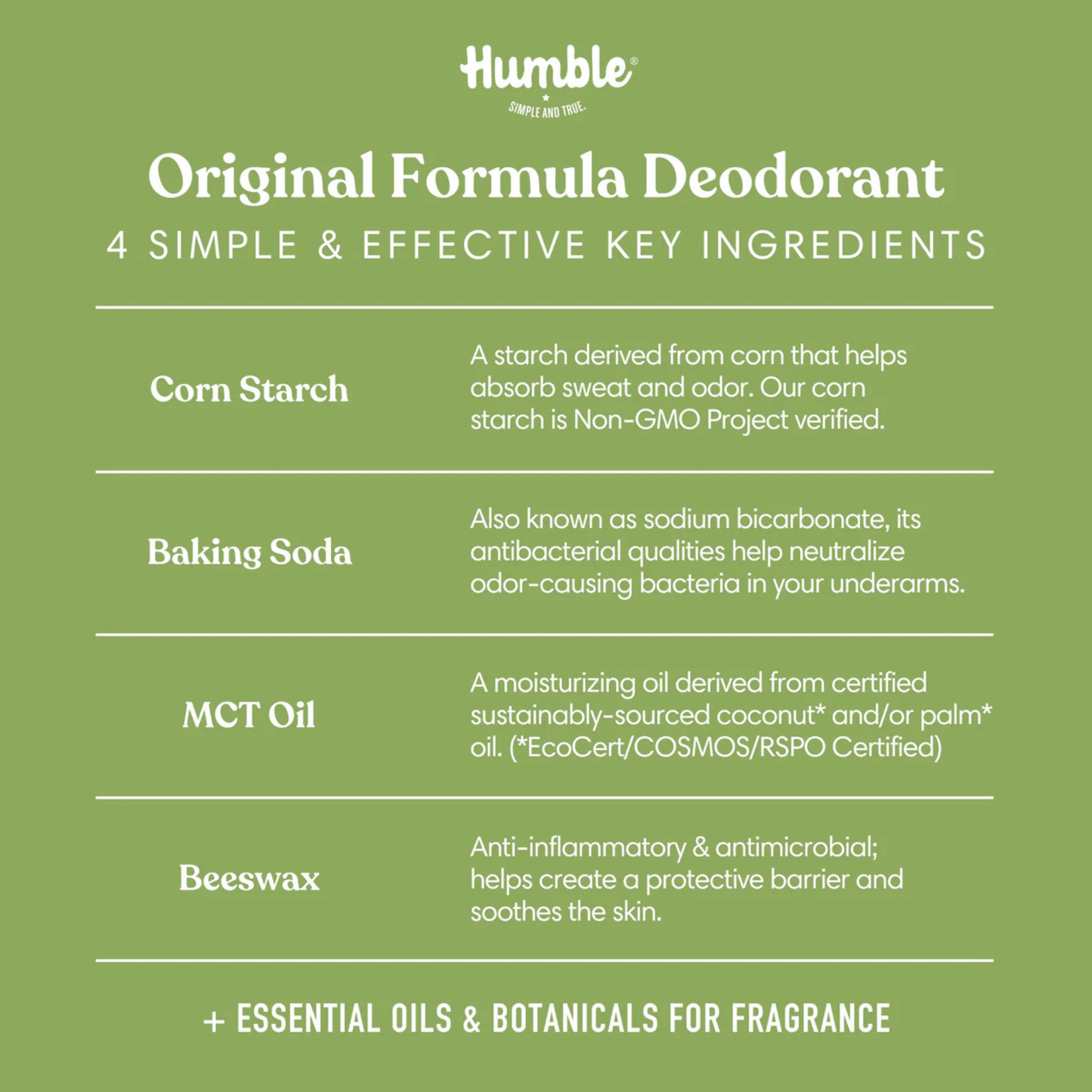 Alternate image of Humble Travel Lemongrass & Sage Deodorant (0.5 oz)