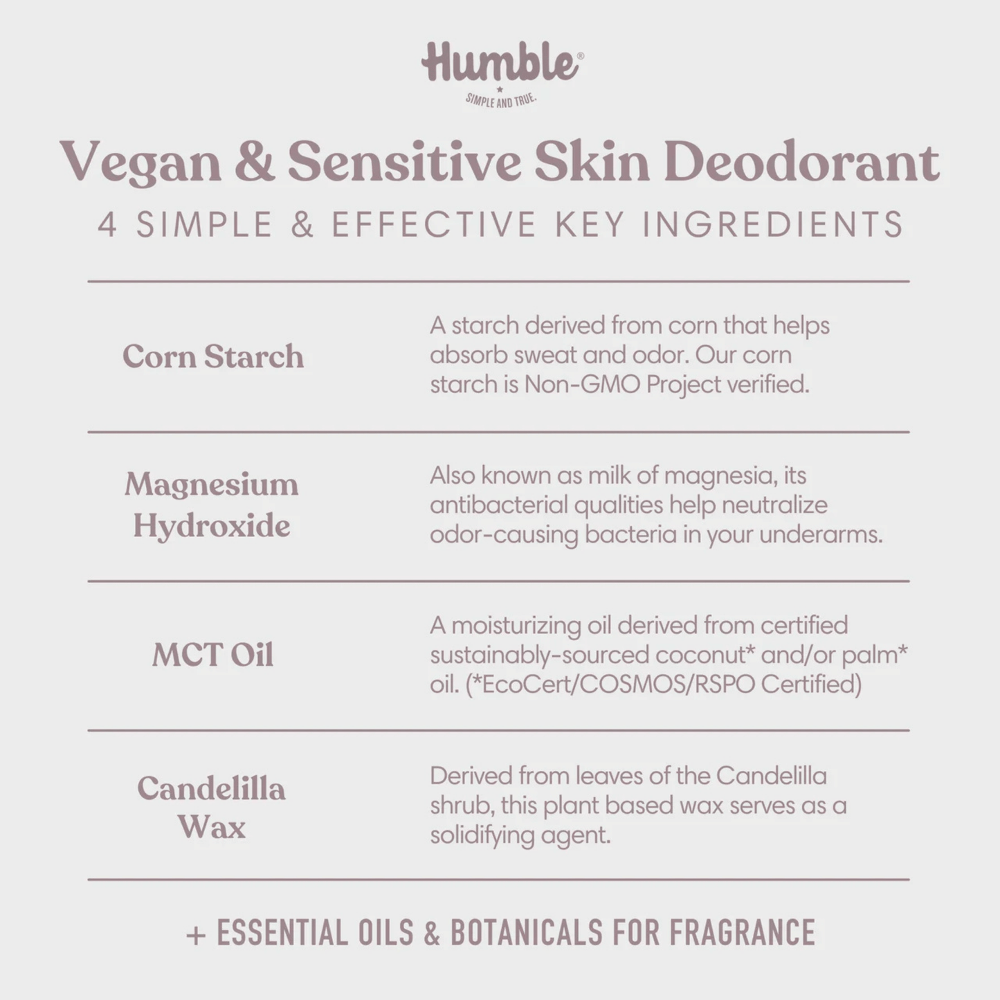 Alternate image of Humble Travel Sensitive Patchouli & Copal Vegan Deodorant (0.5 oz)