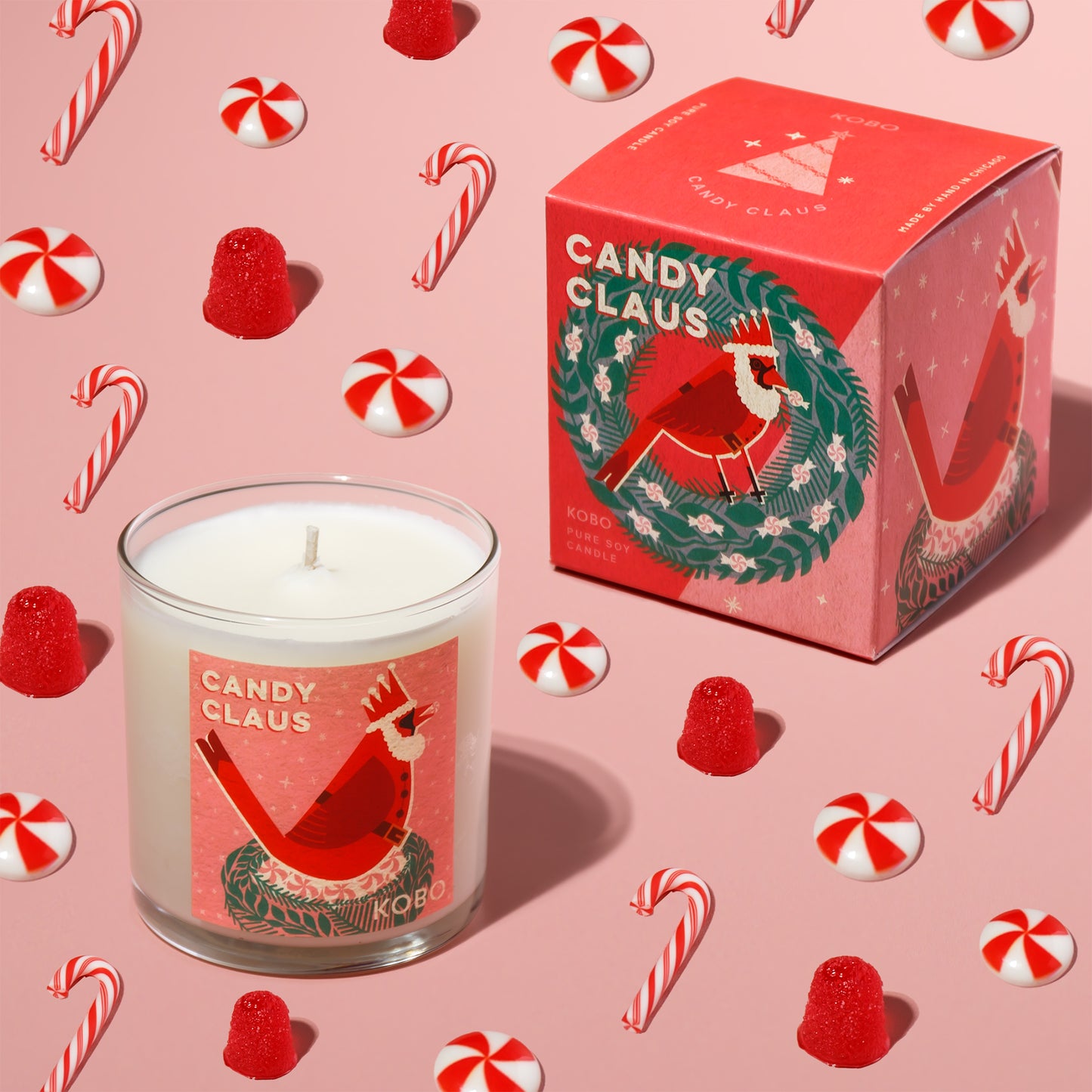 Alternate Image of Candy Claus Candle