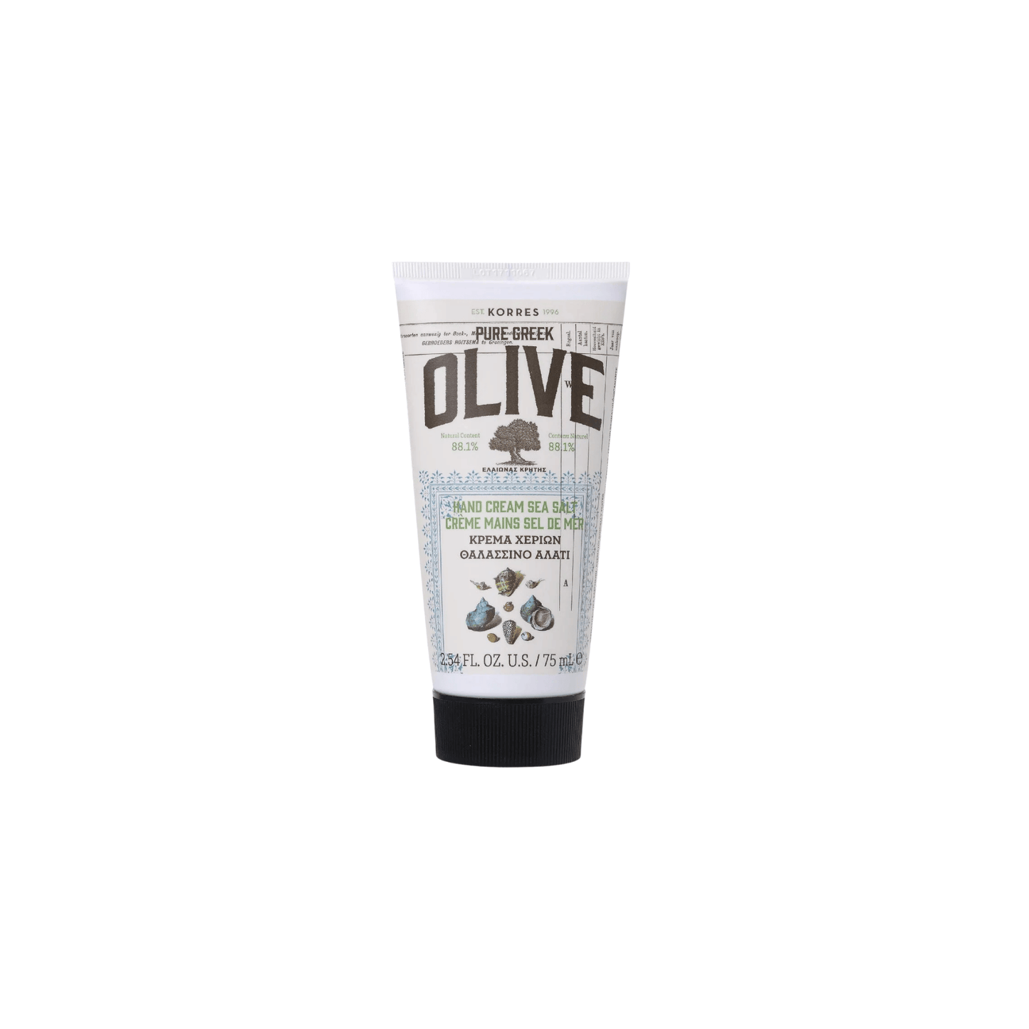 Primary image of KORRES Pure Greek Olive Sea Salt Hand Cream (75 ml)