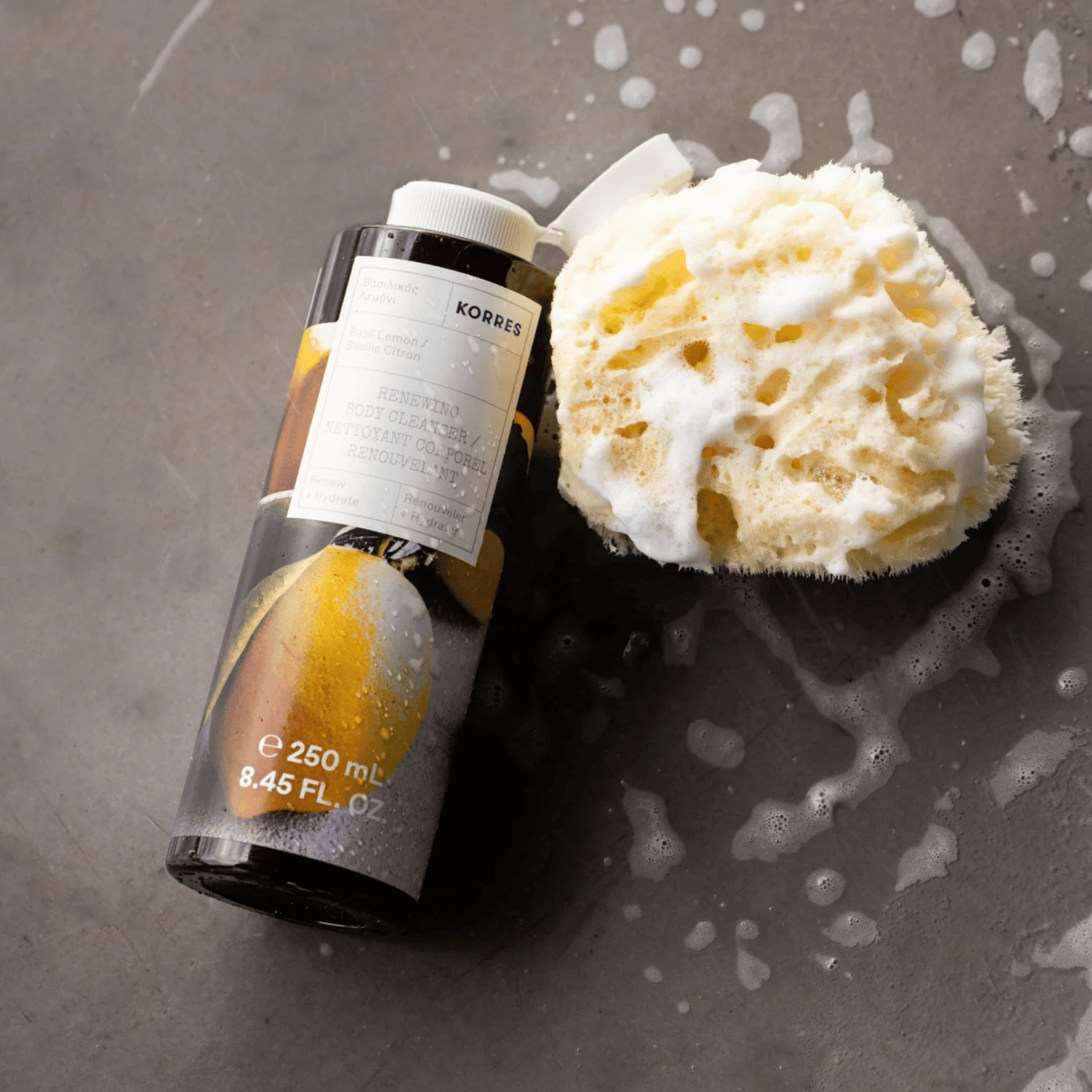 Alternate image of KORRES Renewing Body Cleanser Basil Lemon (250 ml)