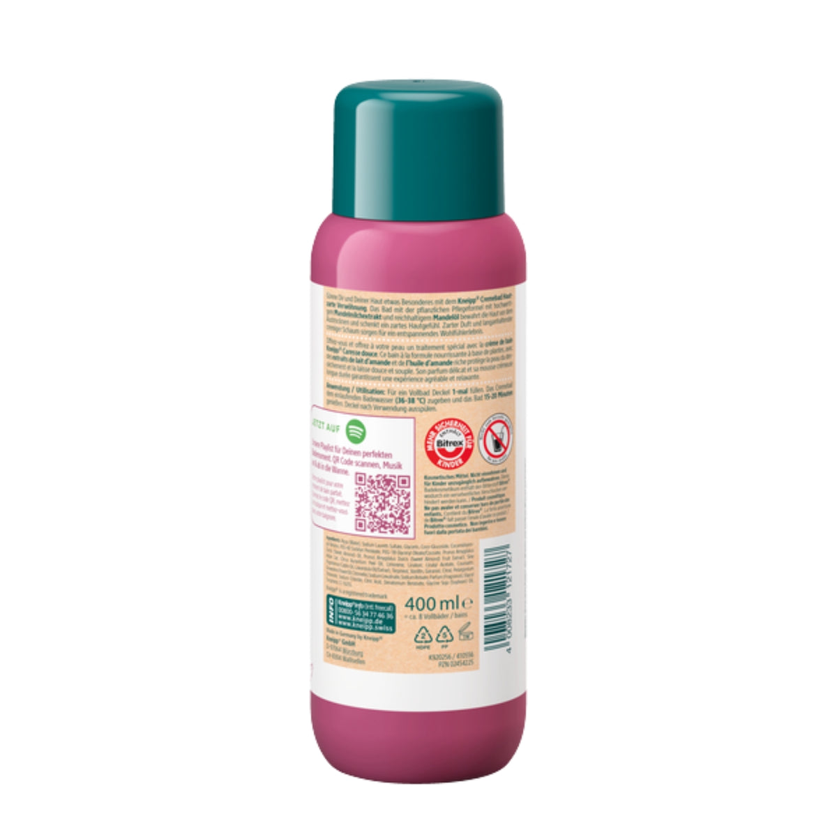 Alternate image of Kneipp Almond Milk & Oil Pampering Care Cream Bath (400 ml)