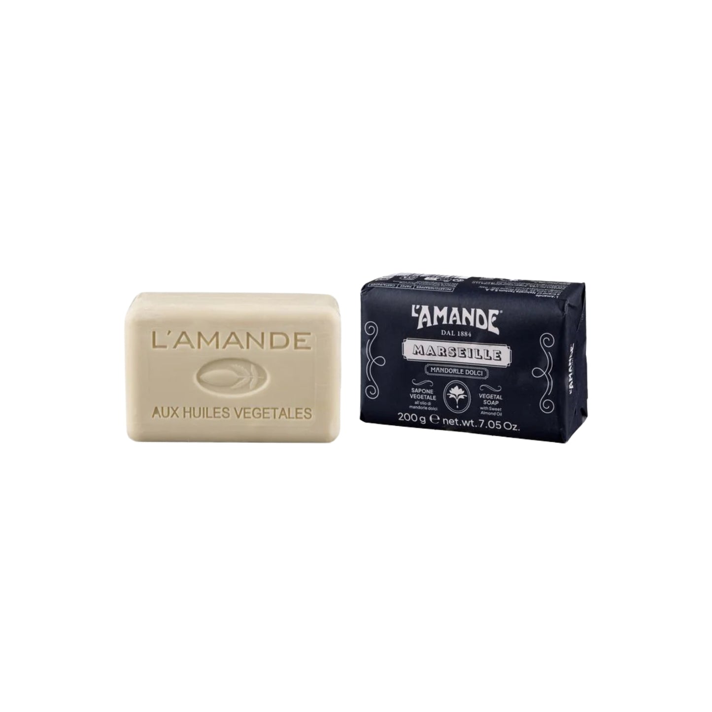 Primary image of L'Amande Vegetable Soap With Sweet Almond Oil (200 ml)