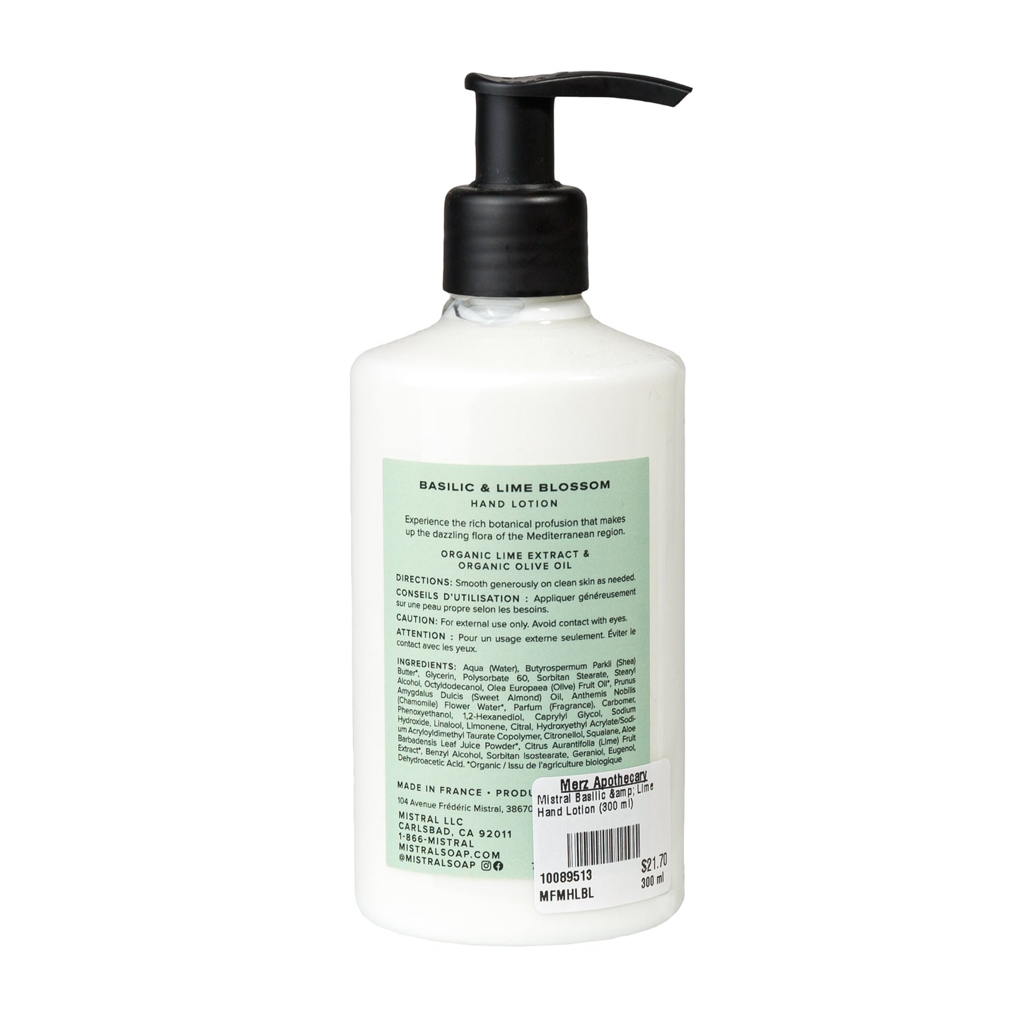 Alternate Image of Basilic & Lime Hand Lotion