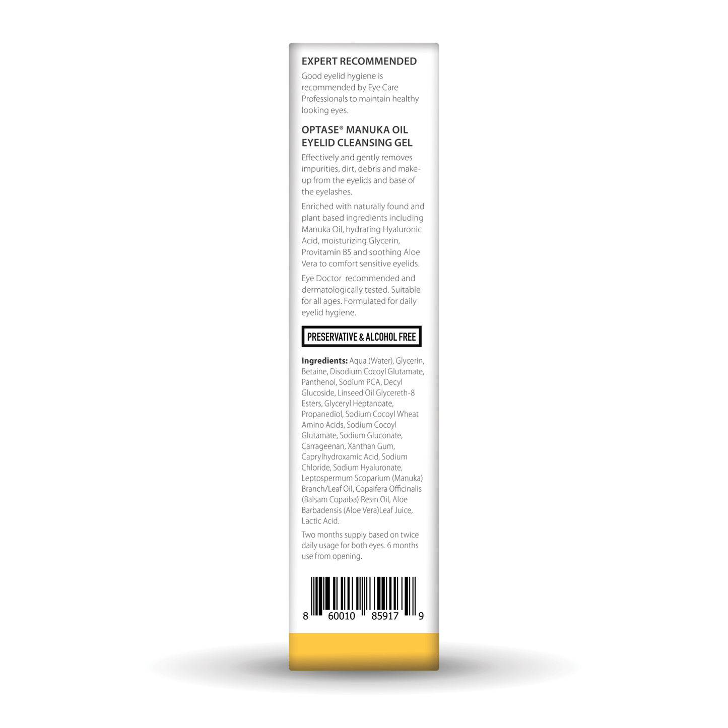 Alternate image of Optase Manuka Oil Eyelid Cleansing Gel