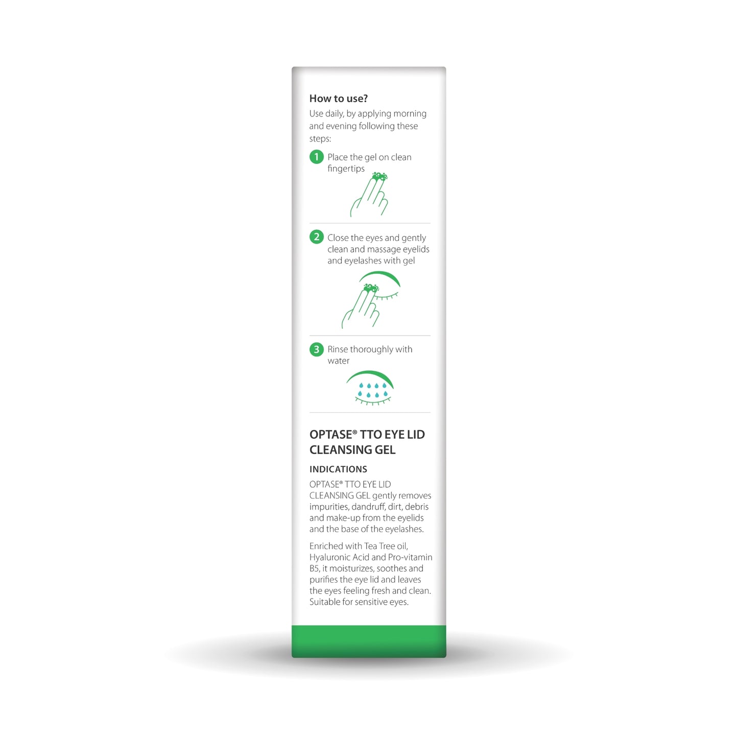 Alternate image of Optase Tea Tree Oil Eye Lid Cleansing Gel