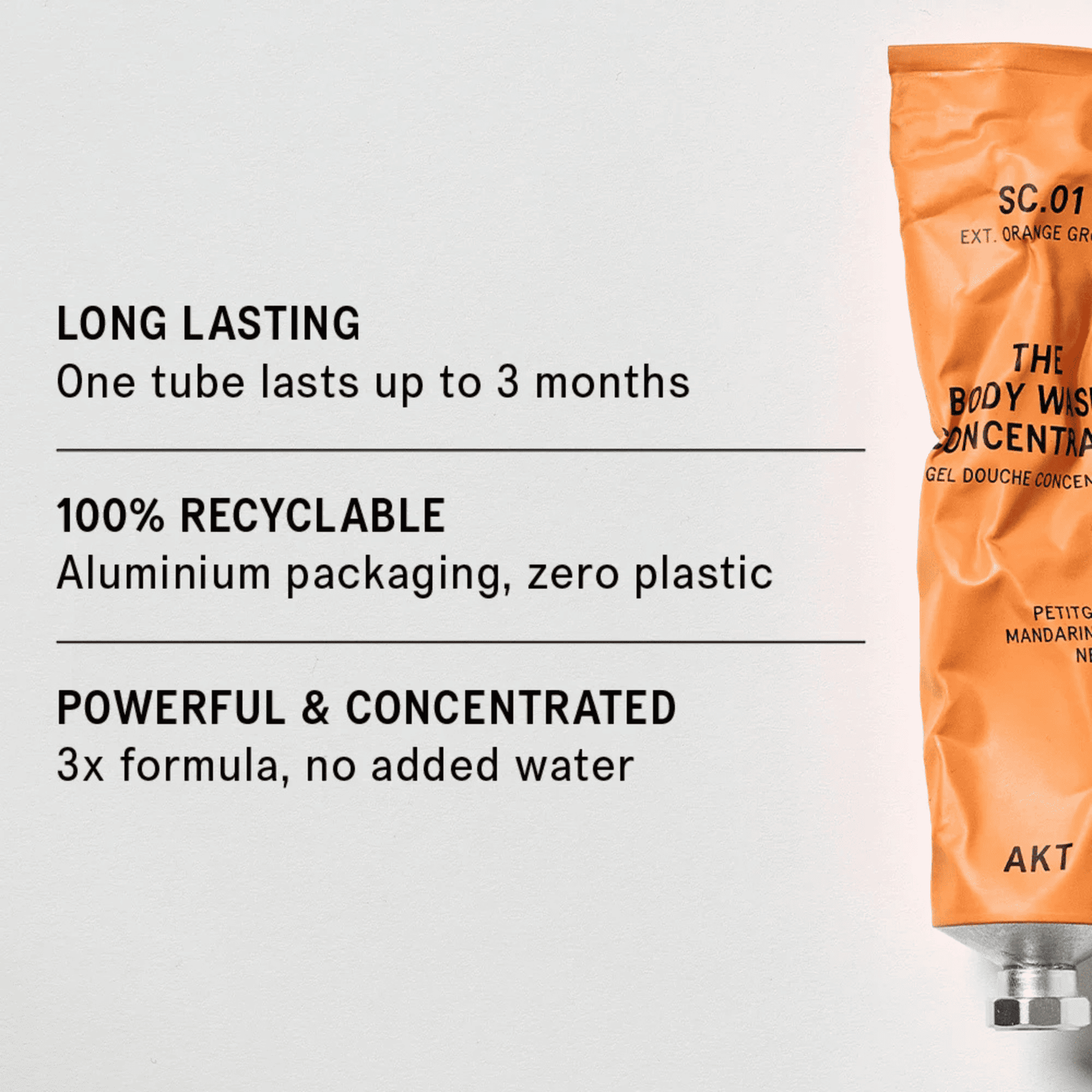 Alternate image of AKT SC.01 Orange Grove Body Wash Concentrate