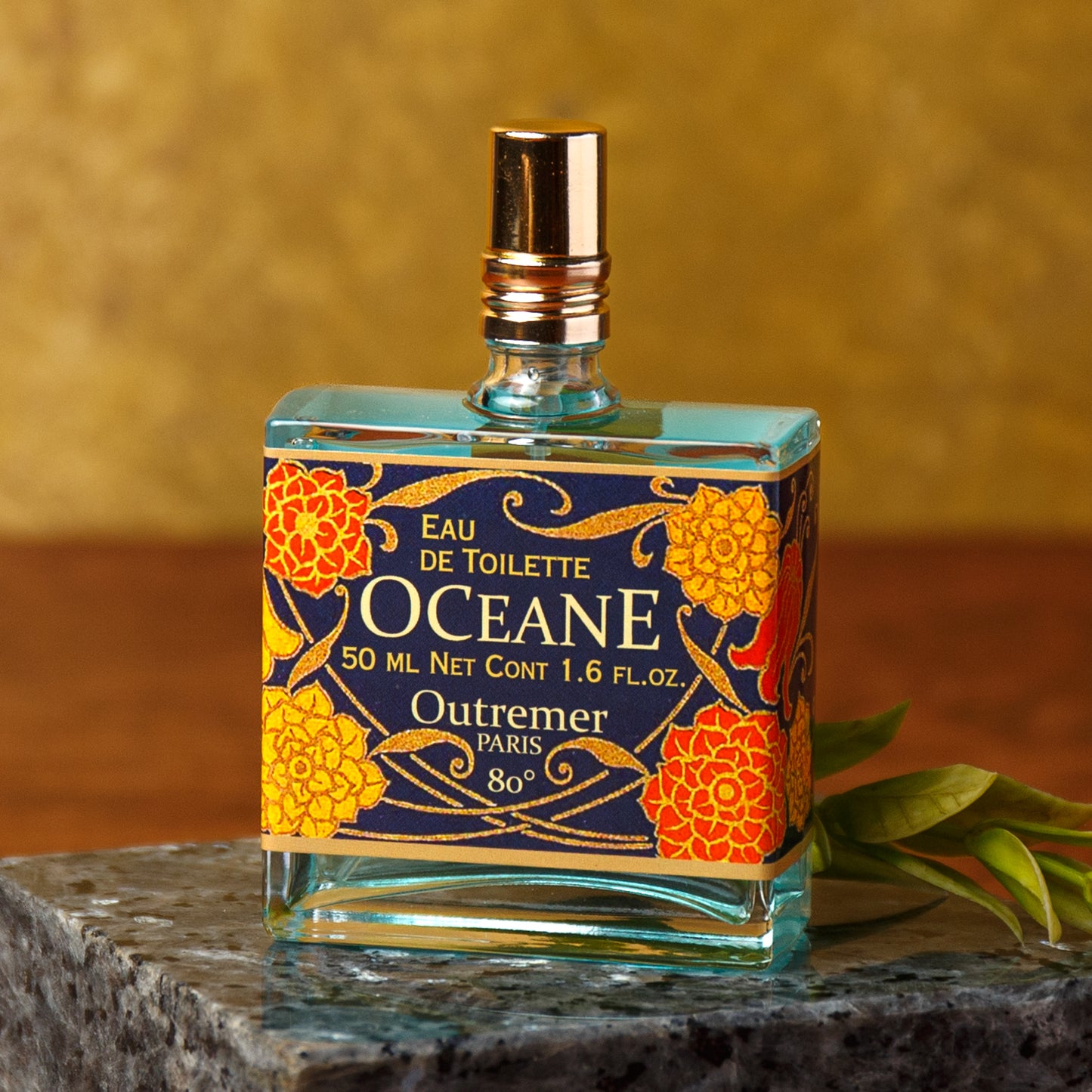 Alternate Image of Oceane Eau de Toilette, square perfume bottle with illustrated label