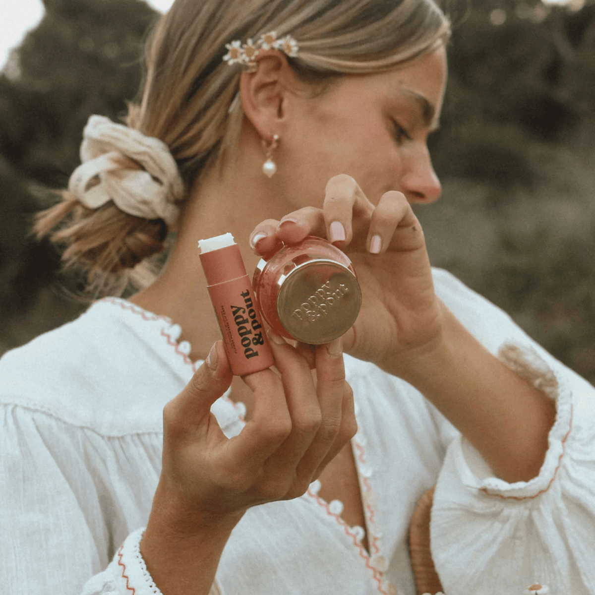 Alternate image of Poppy & Pout Pomegranate Peach Lip Care Duo