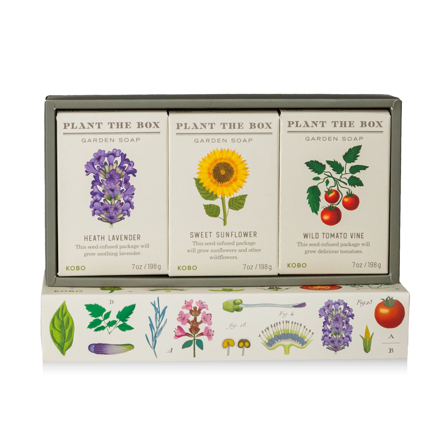 Alternate Image of Plant the Box Bar Soap Gift Set
