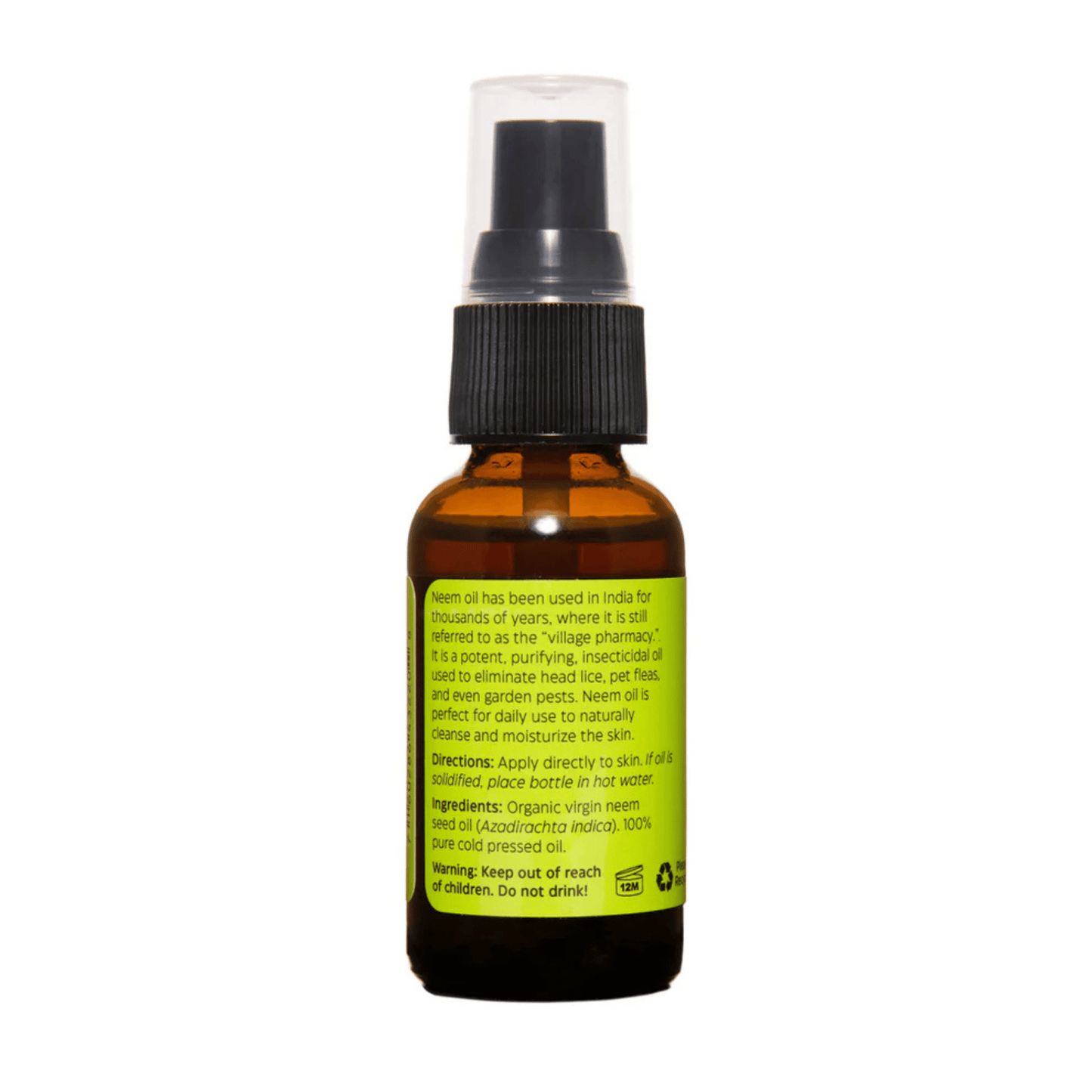 Uncle Harry's Natural Products Organic Neem Oil (1 fl oz) #10089563