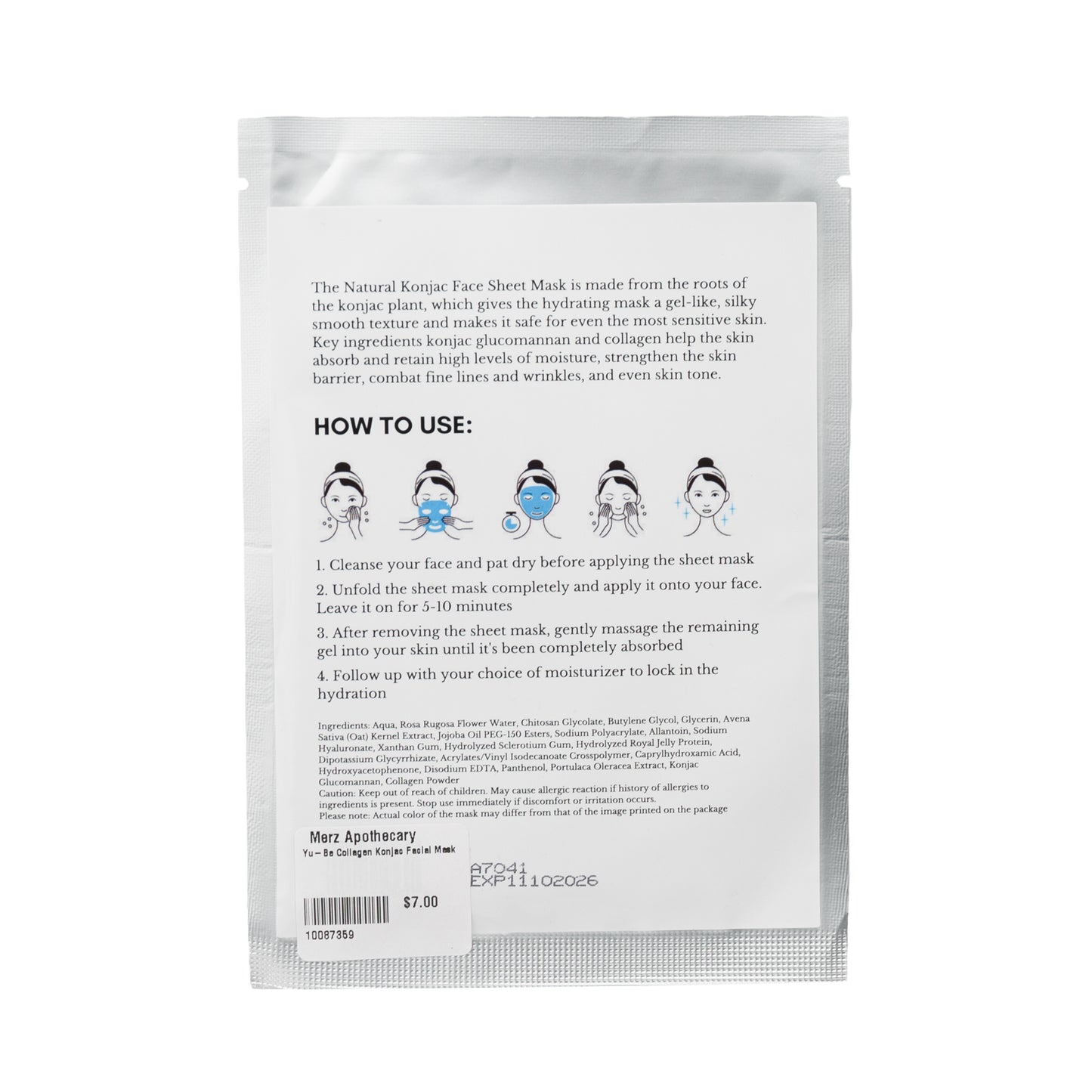 Alternate Image of Collagen Konjac Facial Mask