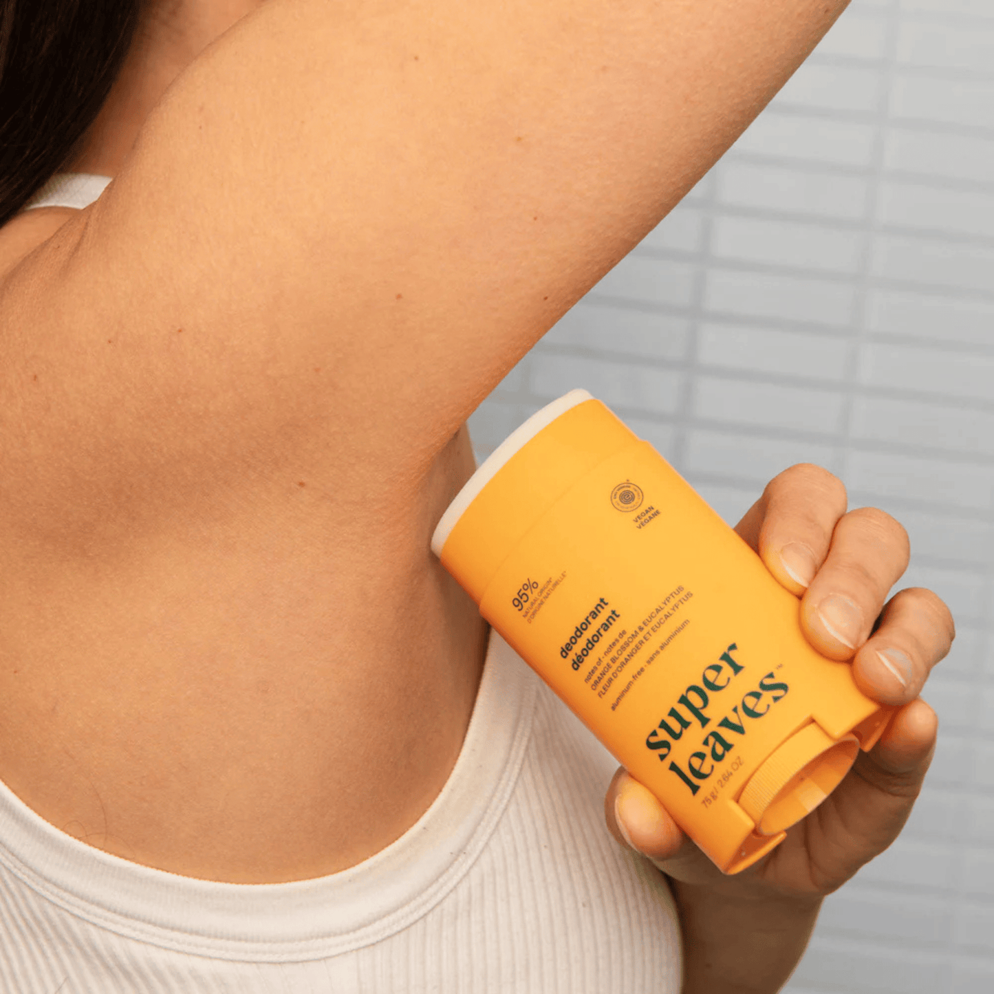 Alternate Image of Orange Blossom & Eucalyptus Deodorant, orange deodorant stick
