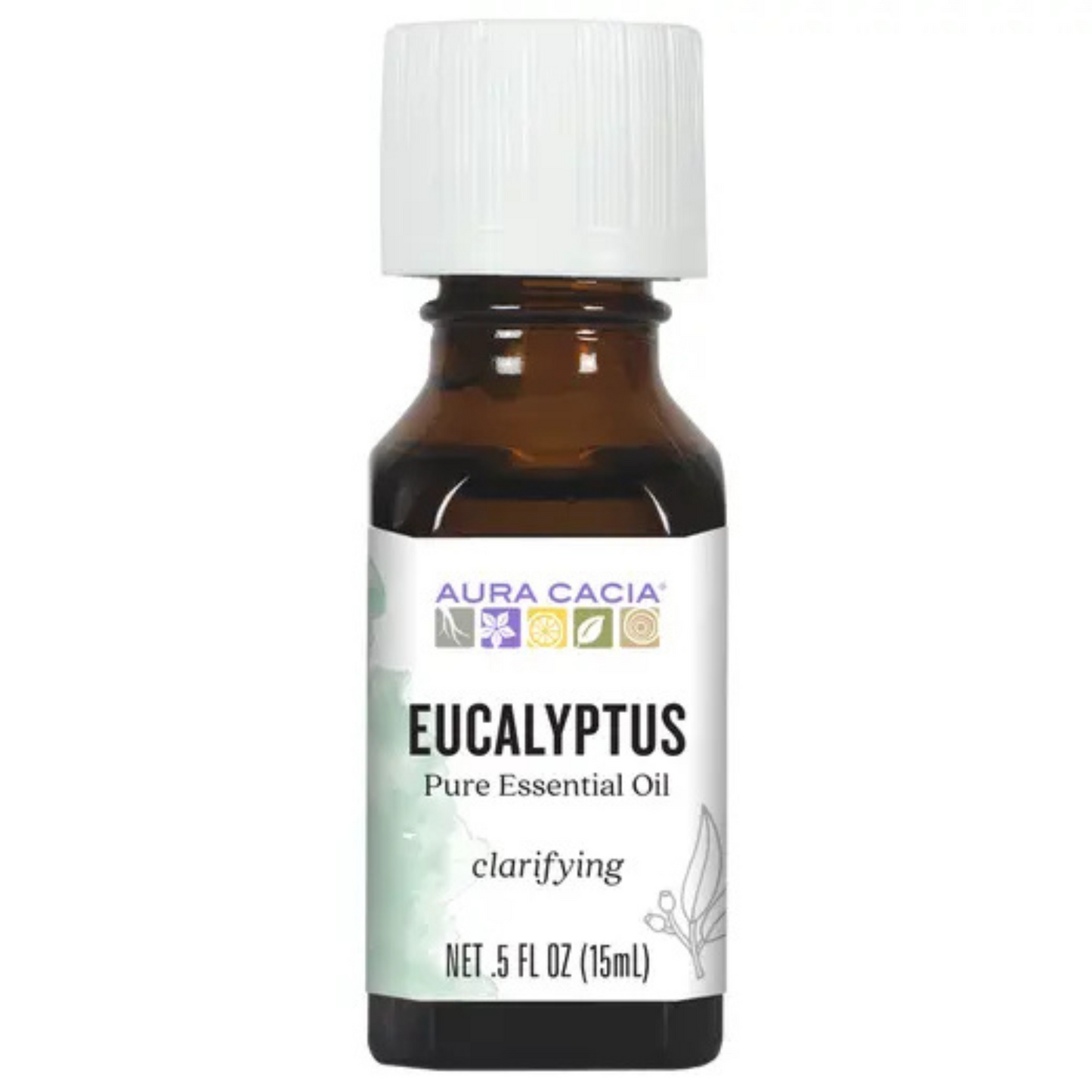 primary image of aura cacia eucalyptus essential oil
