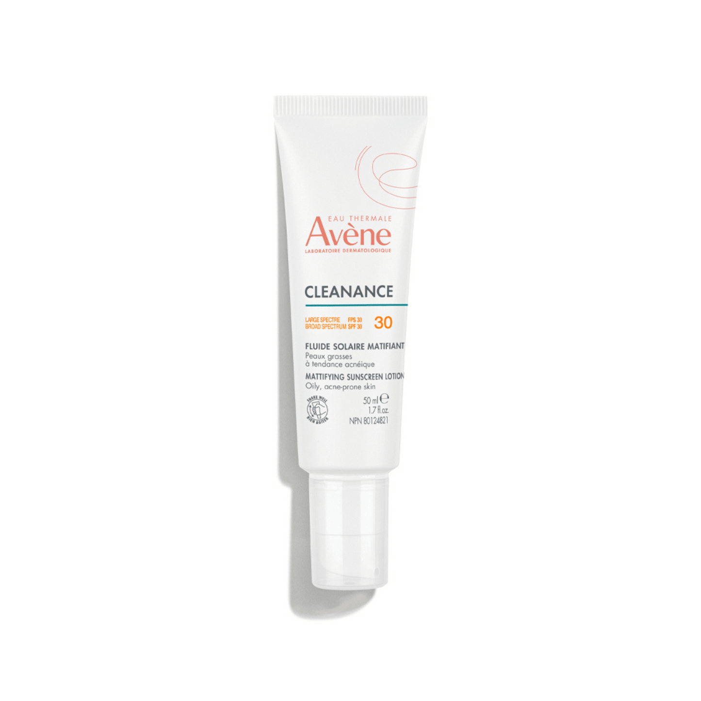 Primary image of avene cleanance mattyfying sunscreen lotion