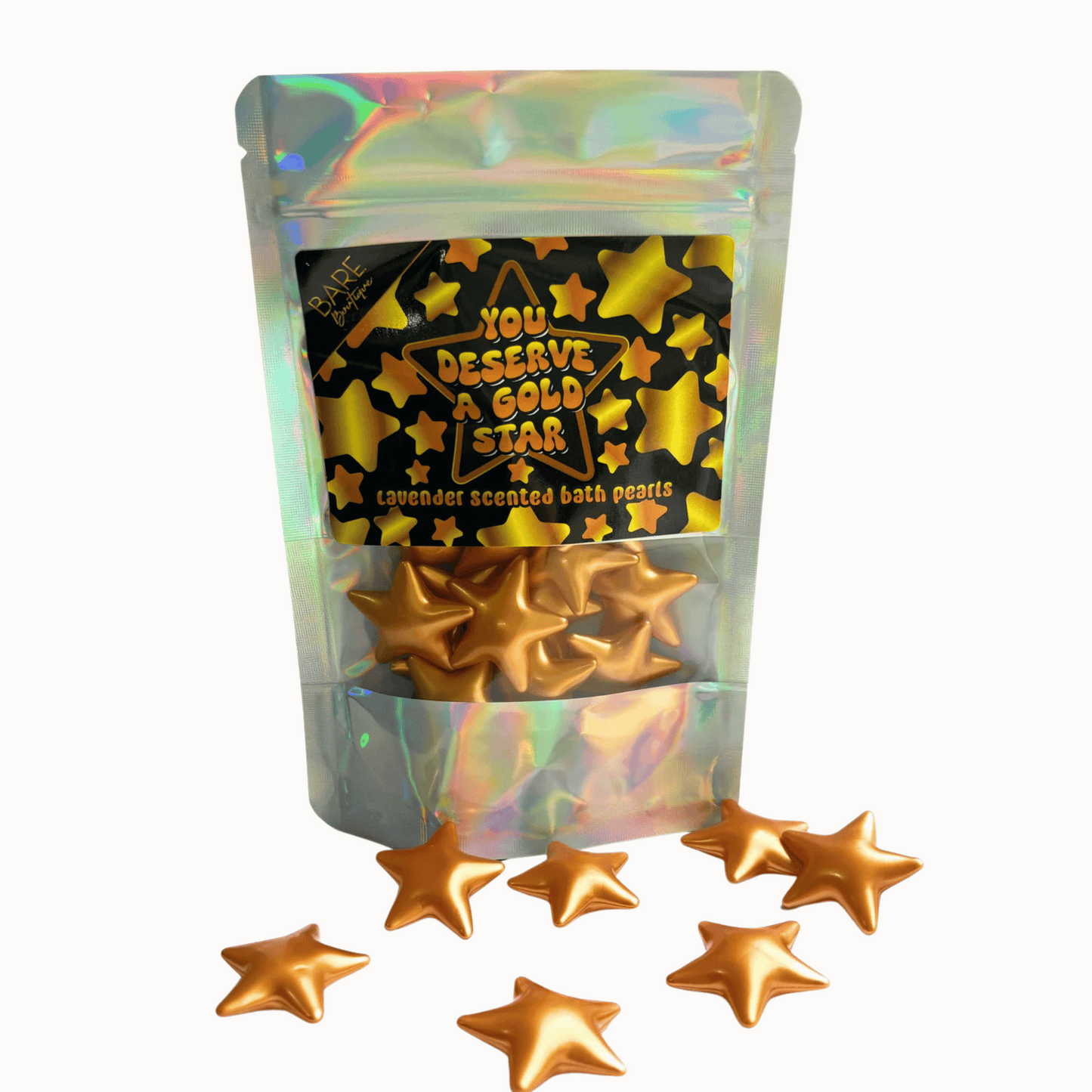 Primary Image of You Deserve a Gold Star Lavender Bath Pearls