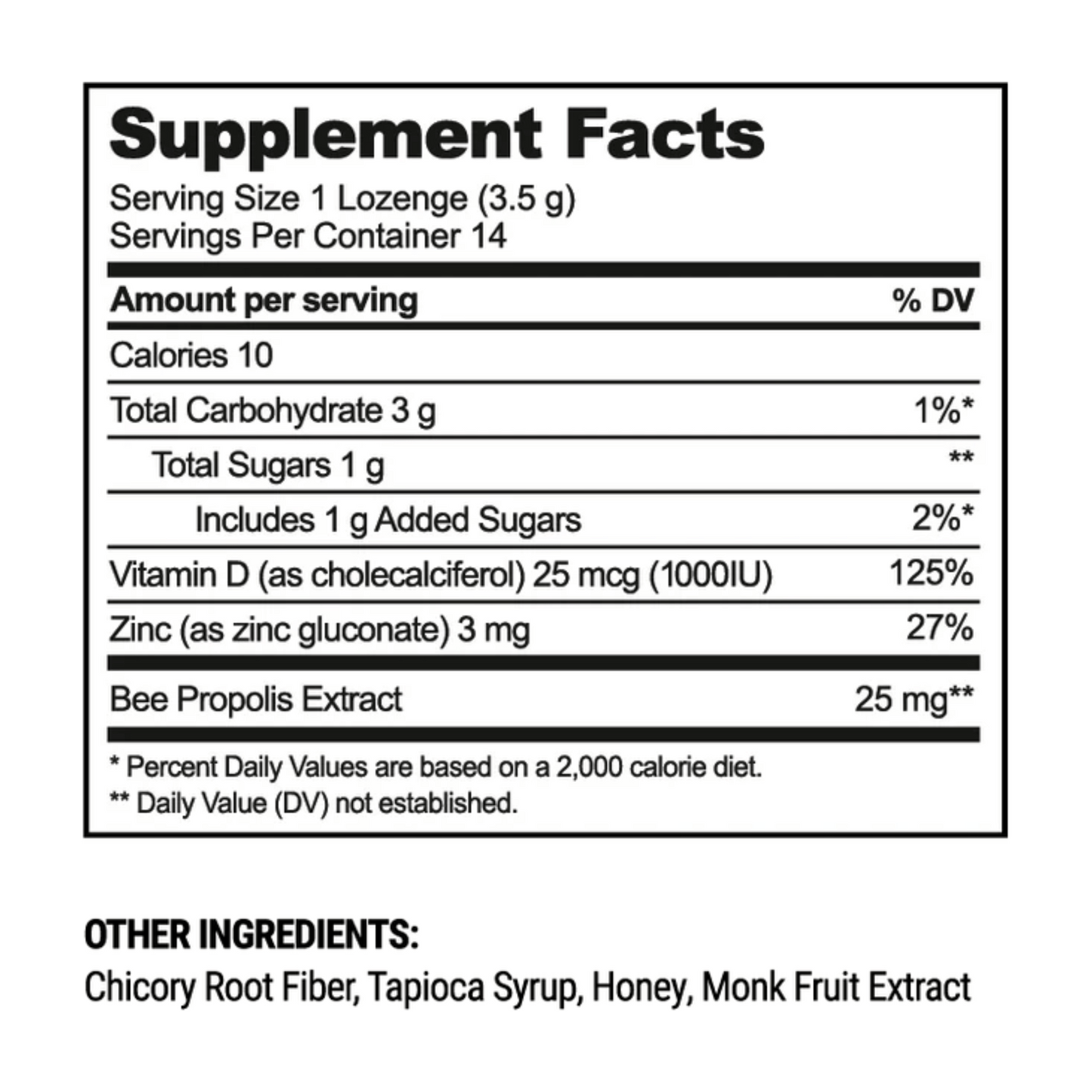 alternate image of beekeepers naturals propolis honey soothing lozenges