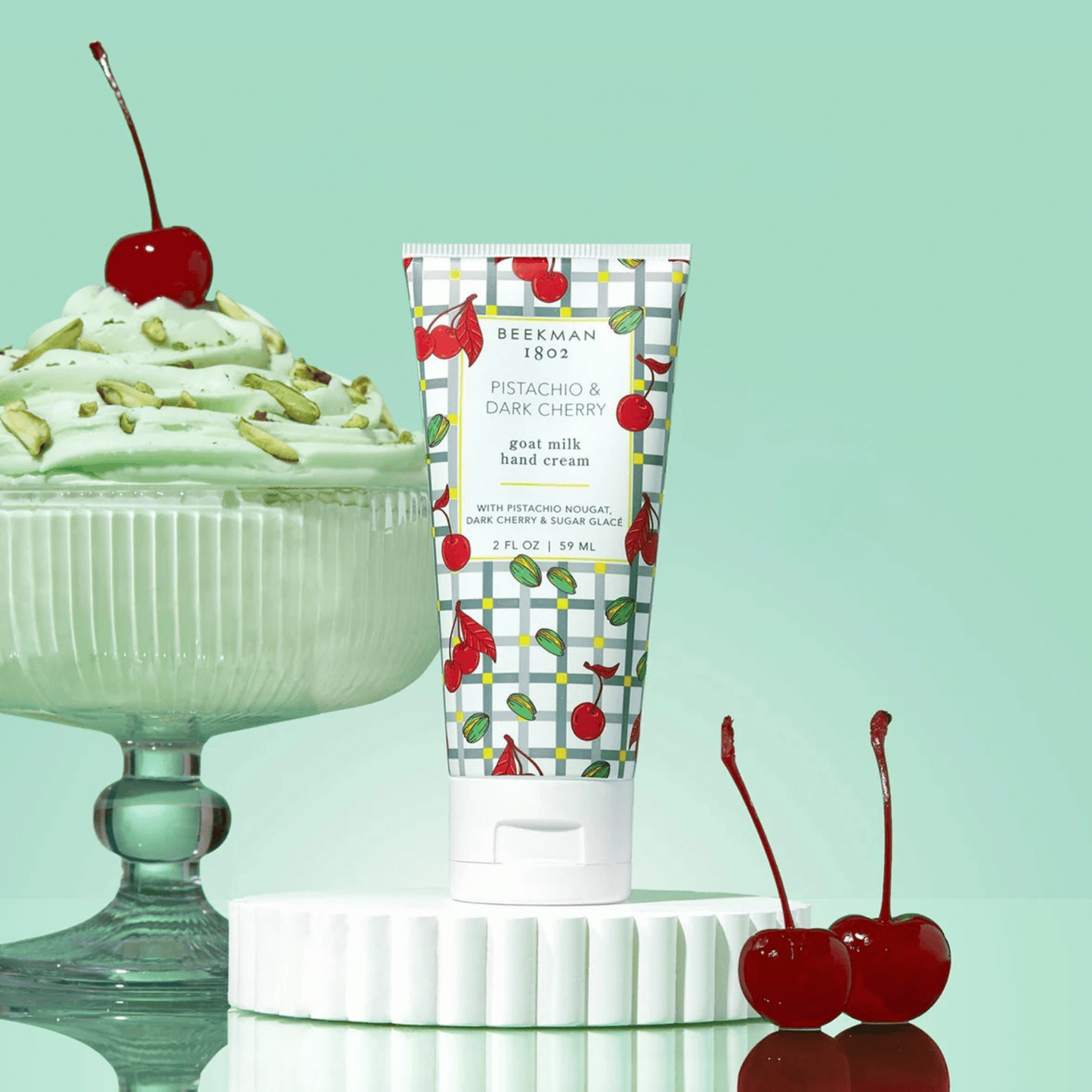 Alternate Image of Pistachio & Dark Cherry Hand Cream