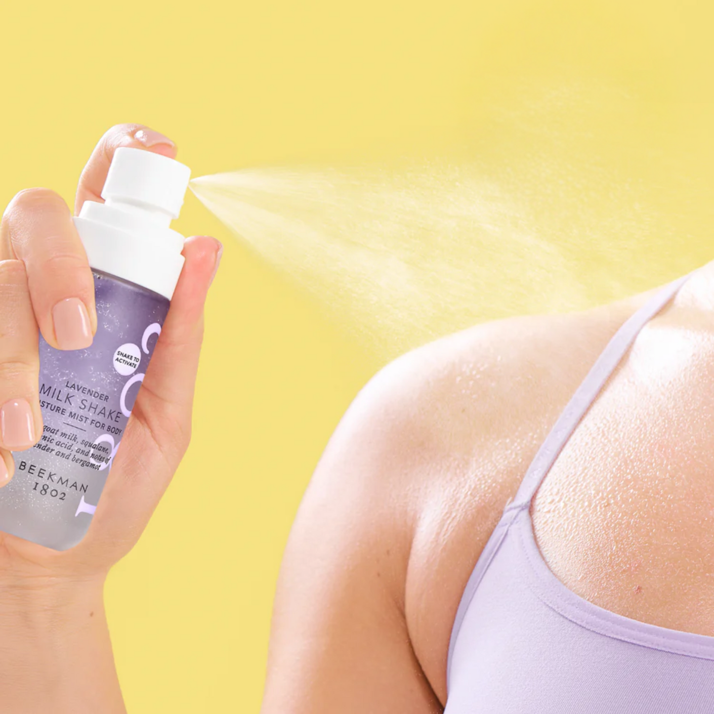 alternate image of beekman lavender milk shake body mist