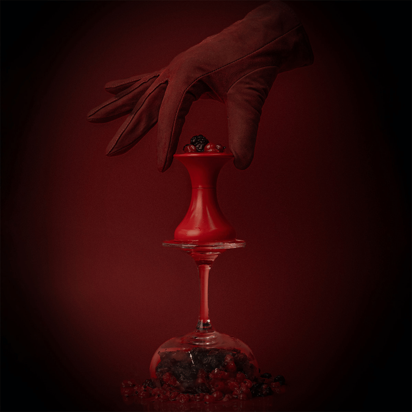Alternate Image of Drunk Lovers Hand Cream, red hand cream bottle