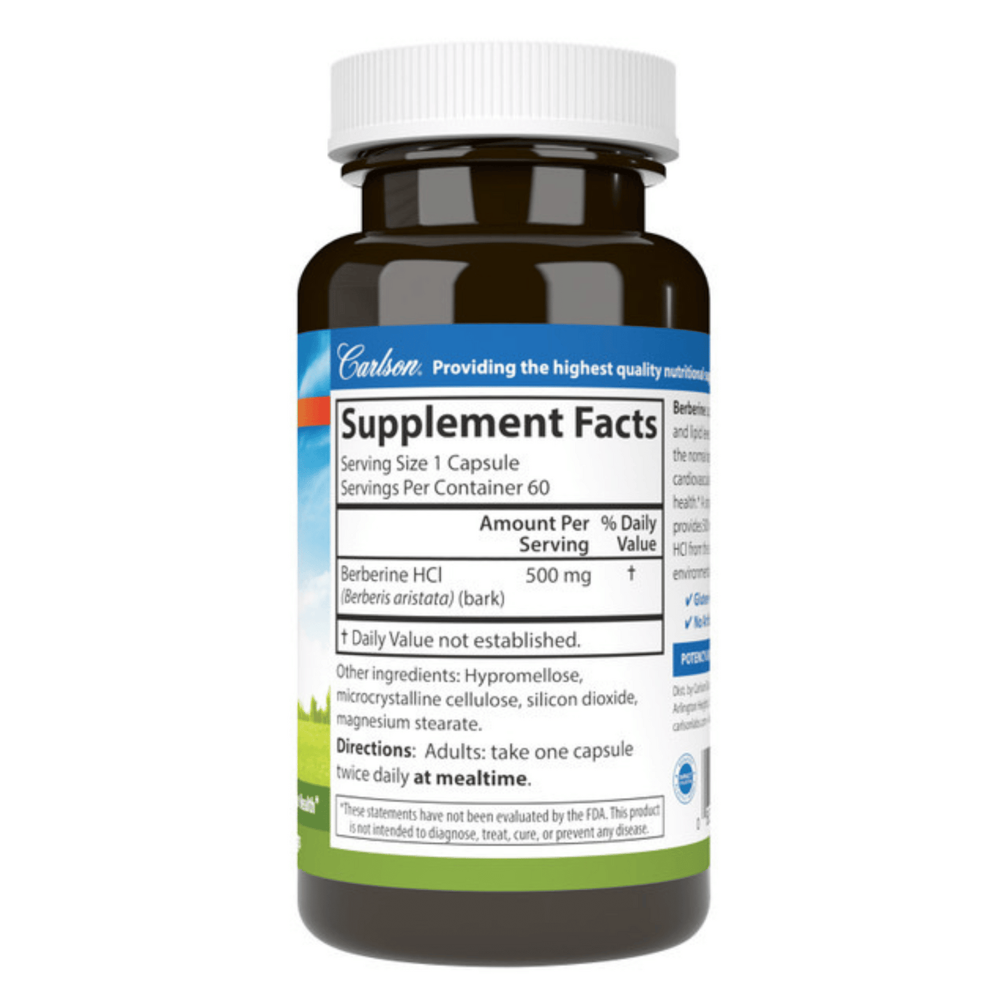 Alternate Image of Berberine 500mg Capsules