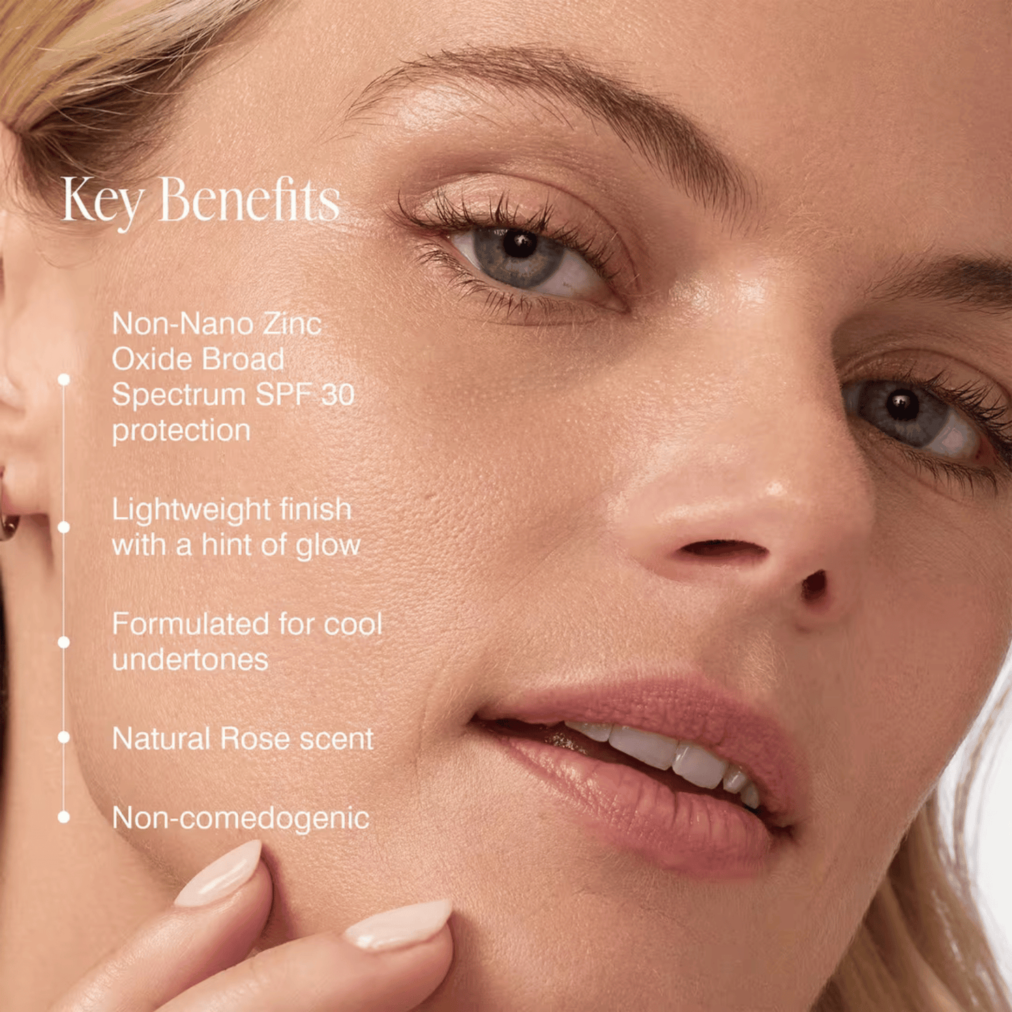 Alternate Image of Rosilliance Mineral Tinted Moisturizer SPF 30 Fresh Rose, makeup model