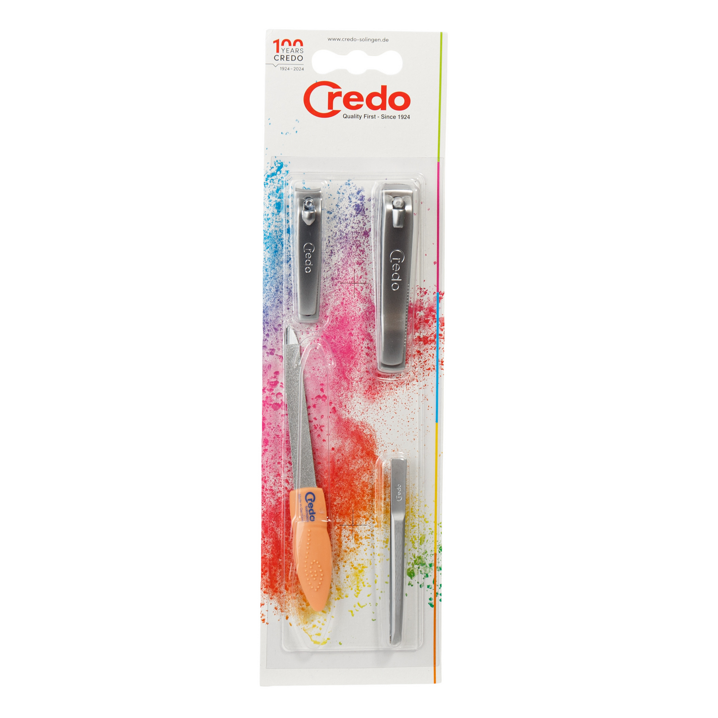 Credo Manicure Set- Matte Chrome #10082430