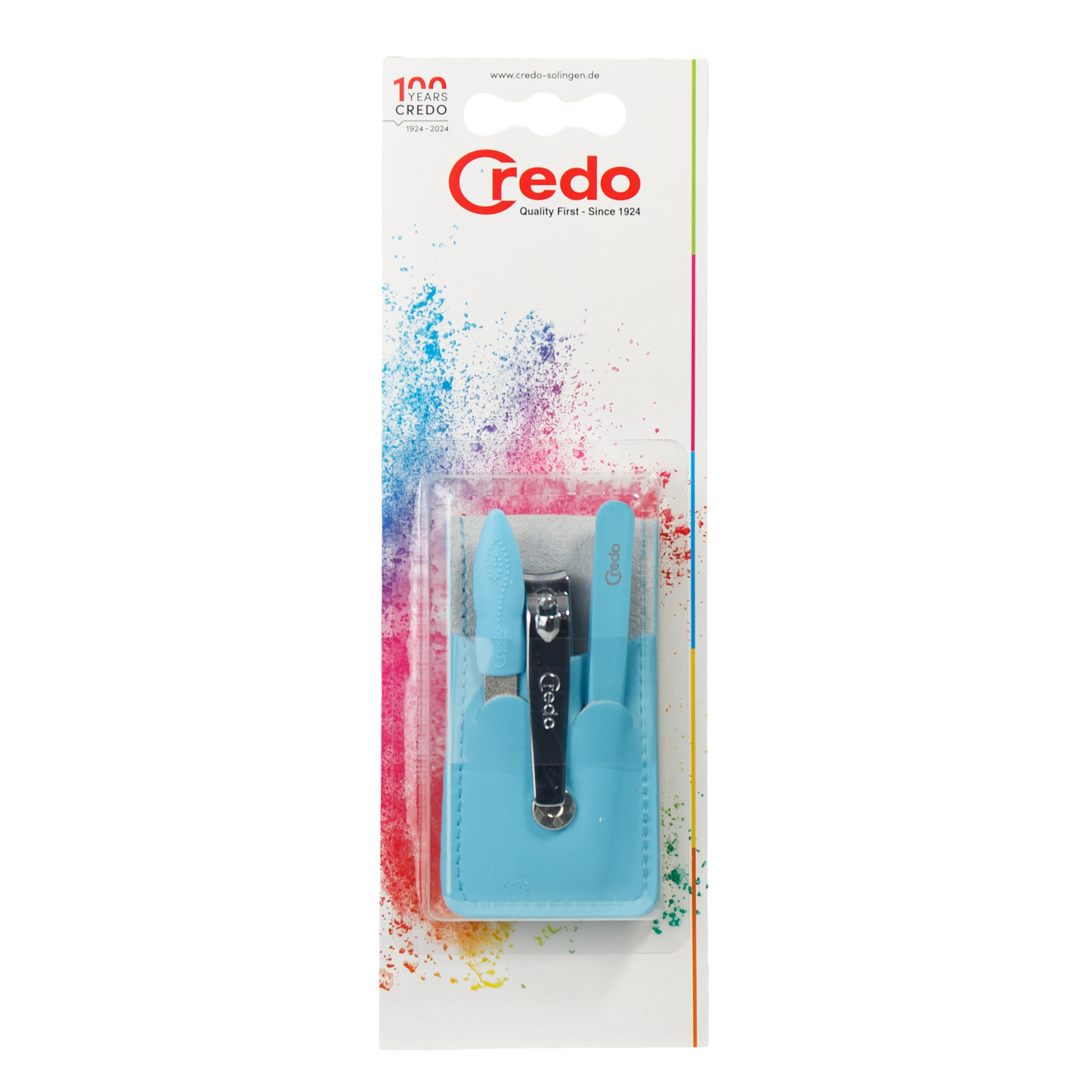 Primary Image of Credo Travel Manicure Set Blue