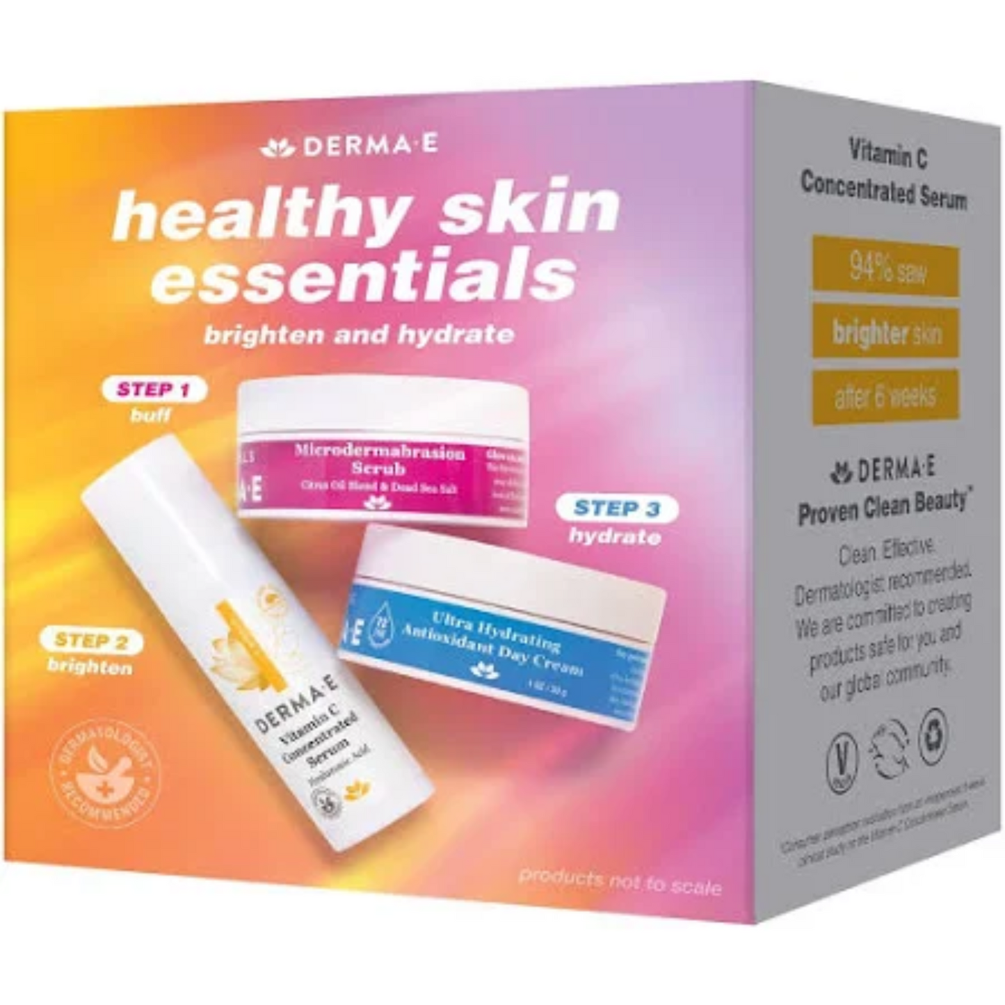 alternate image of derma e healthy skin essentials kit