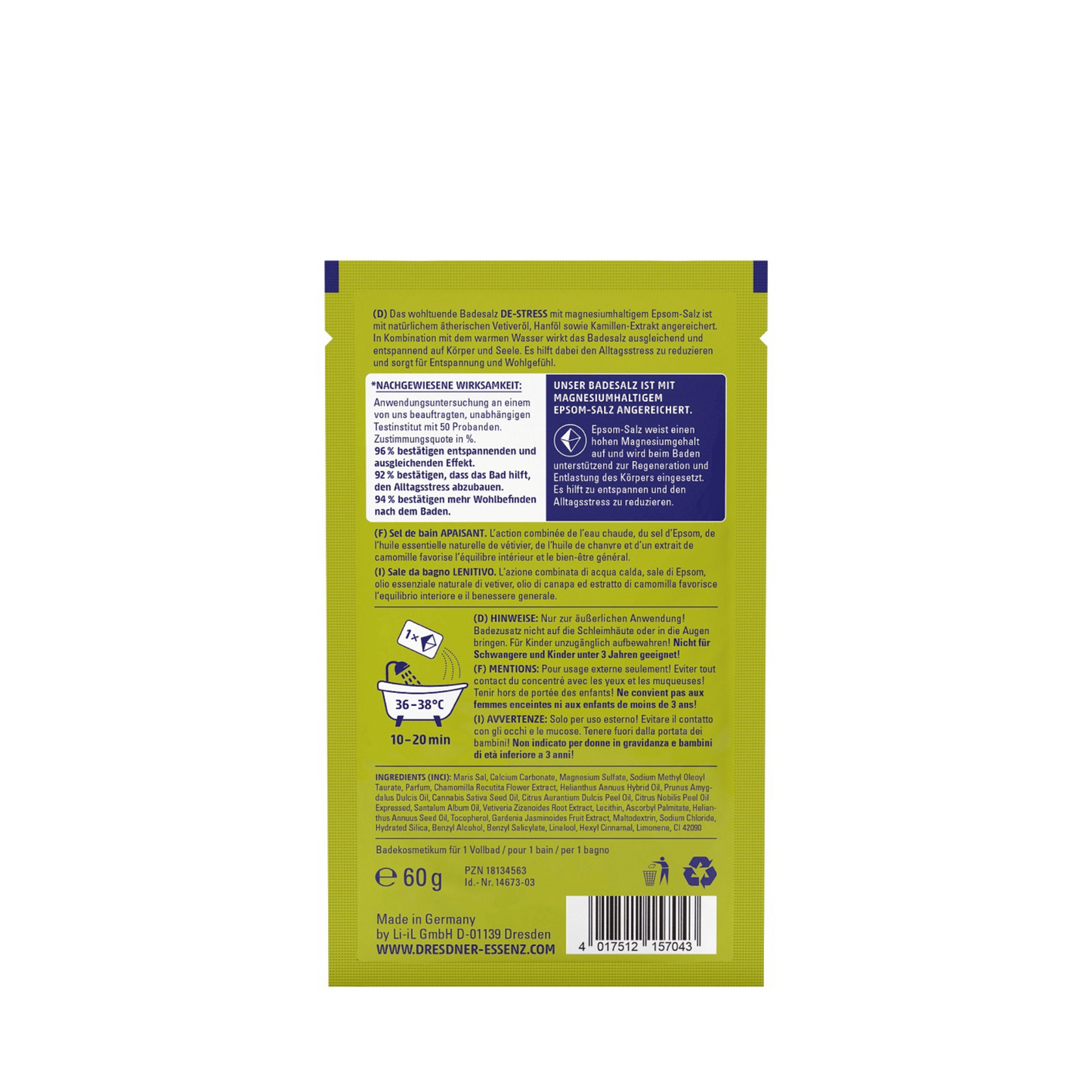 Alternate Image of De-Stress Bath Salt