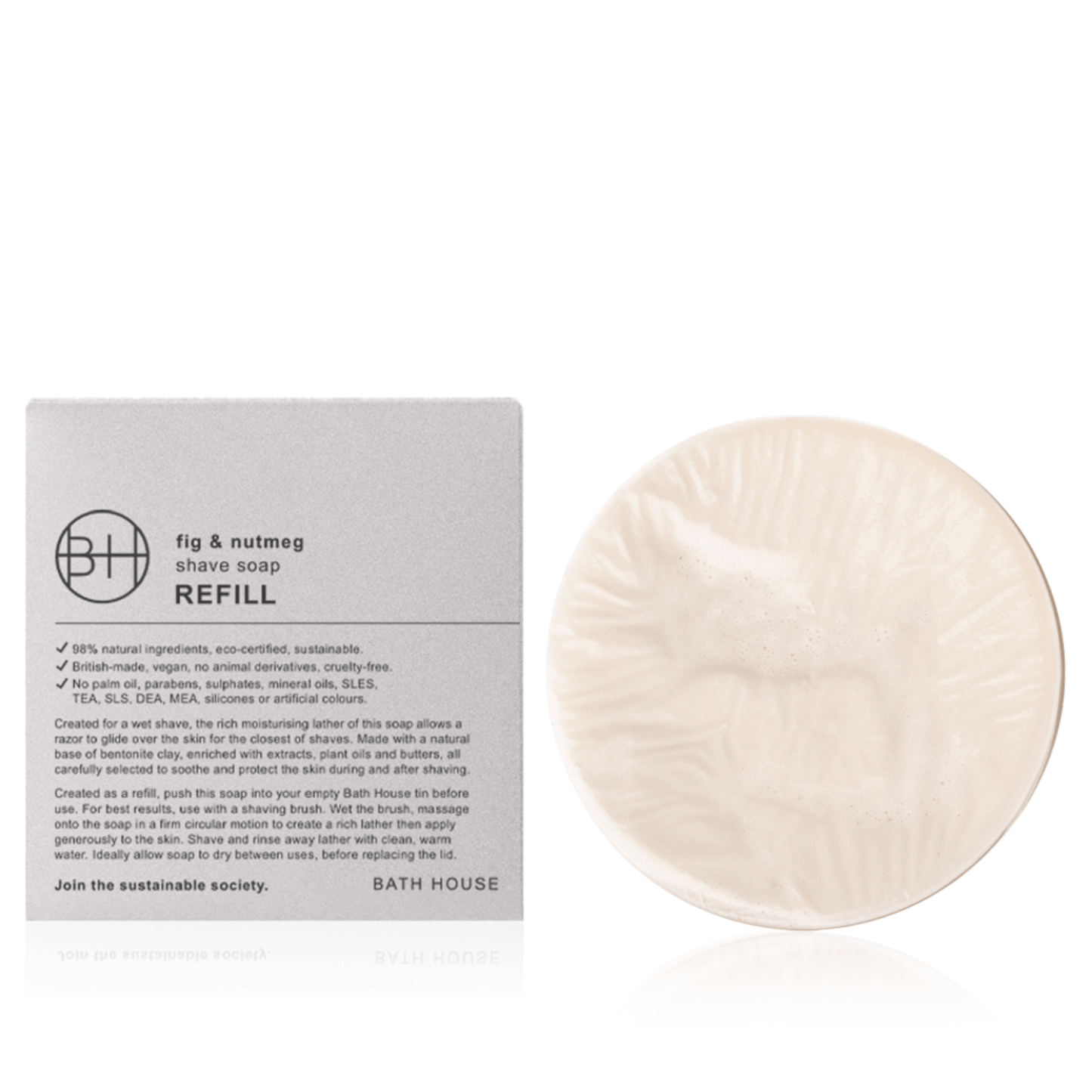 Alternate Image of Fig & Nutmeg - Shave Soap Refill