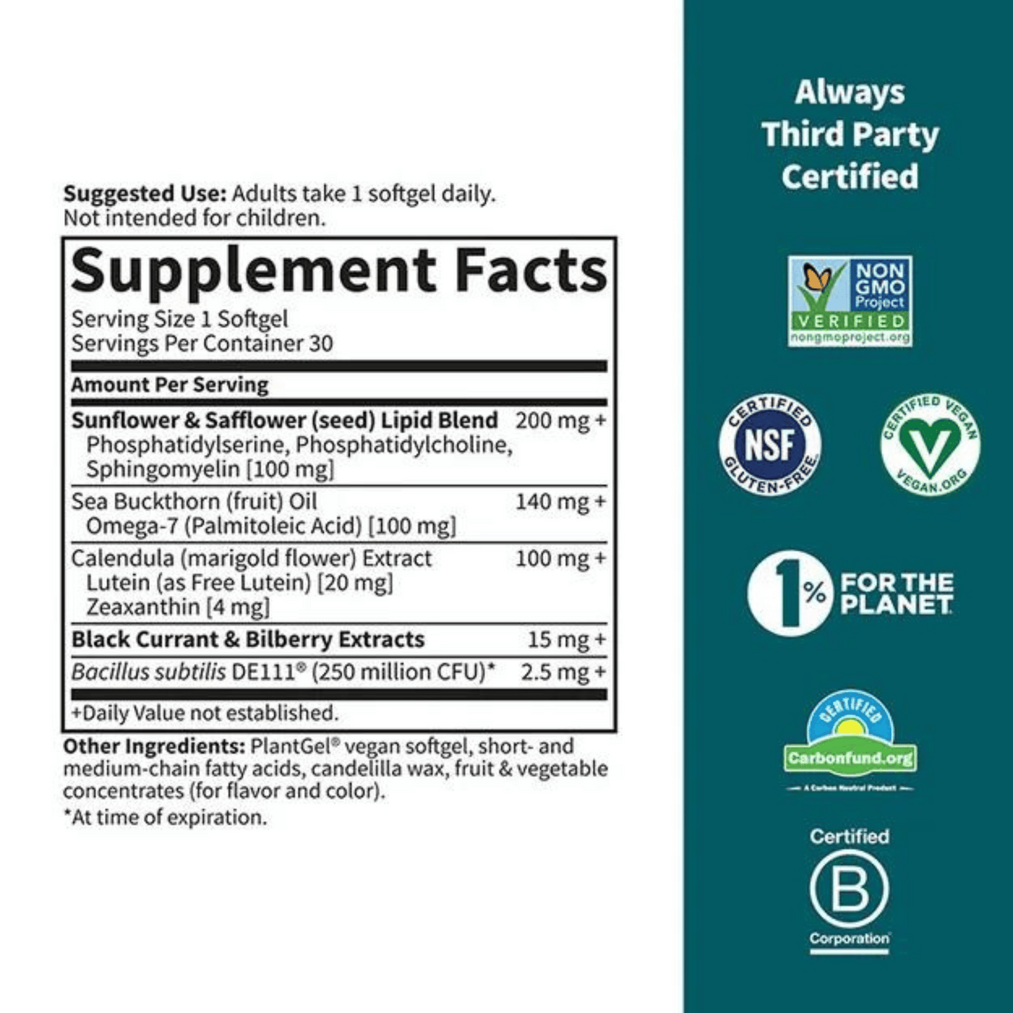 Alternate Image of Eye Health Vegan Softgels