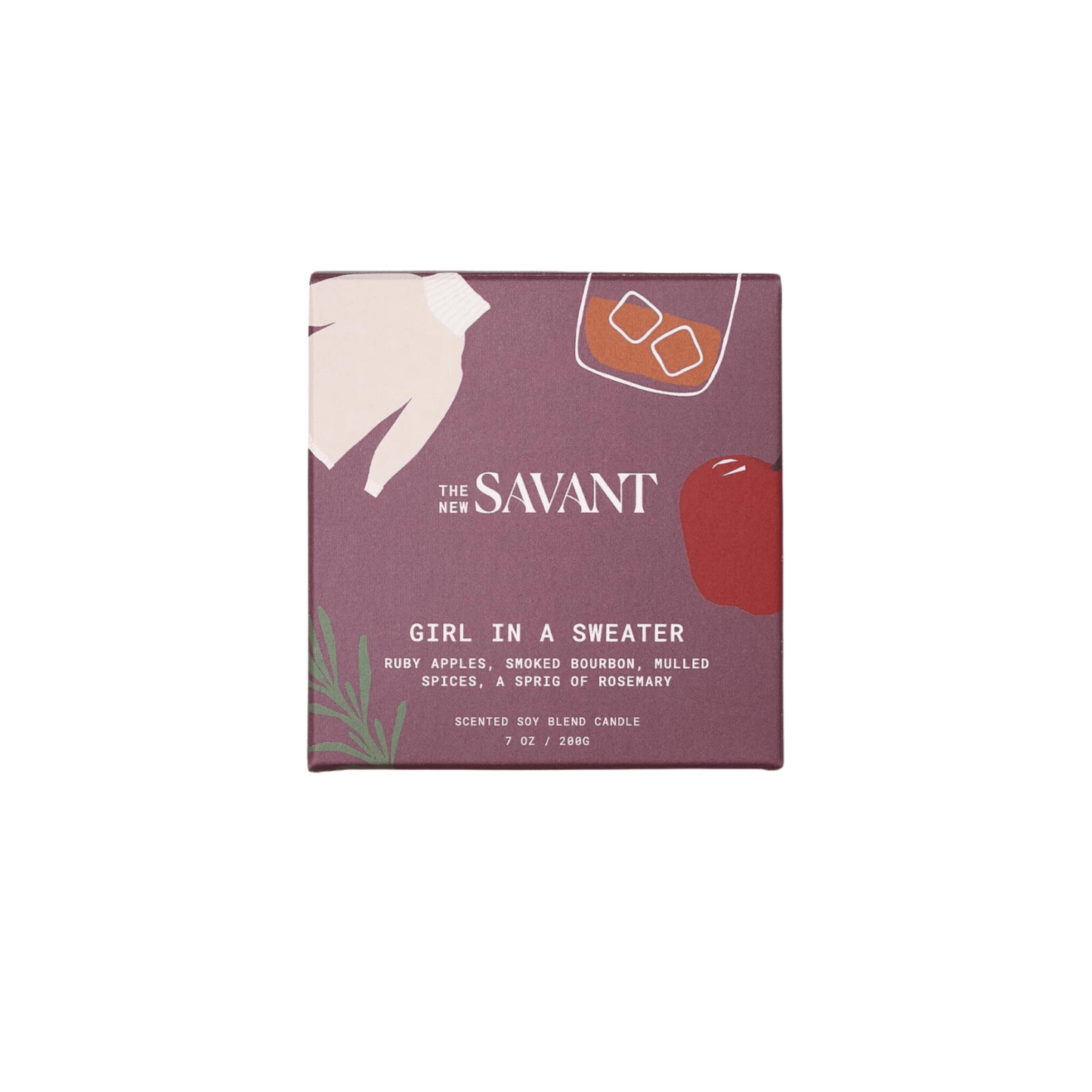 Alternate Image of Girl In A Sweater Candle