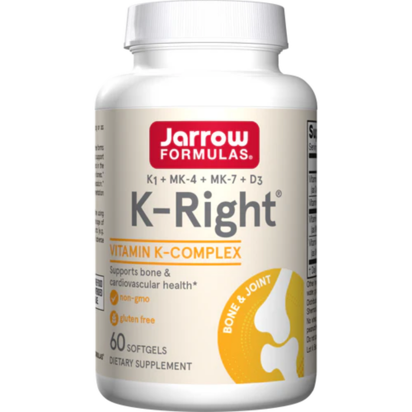 primary image of jarrow formulas k-right 60ct