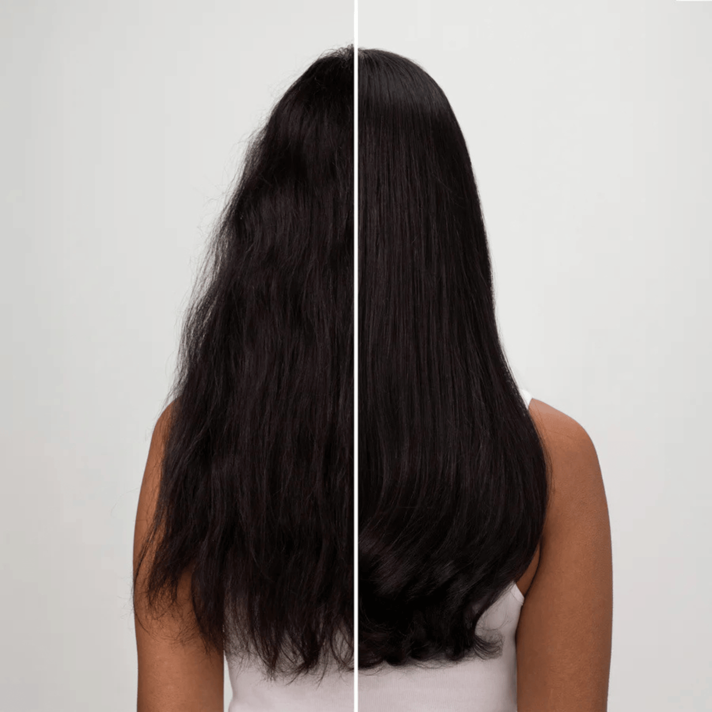 Alternate Image of Clarifying Tea Tree & Mint Shampoo, before and after hair