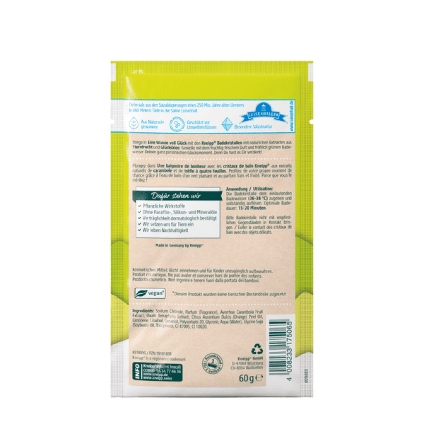 Alternate Image of A Tub Full of Happiness Bath Crystals Sachet