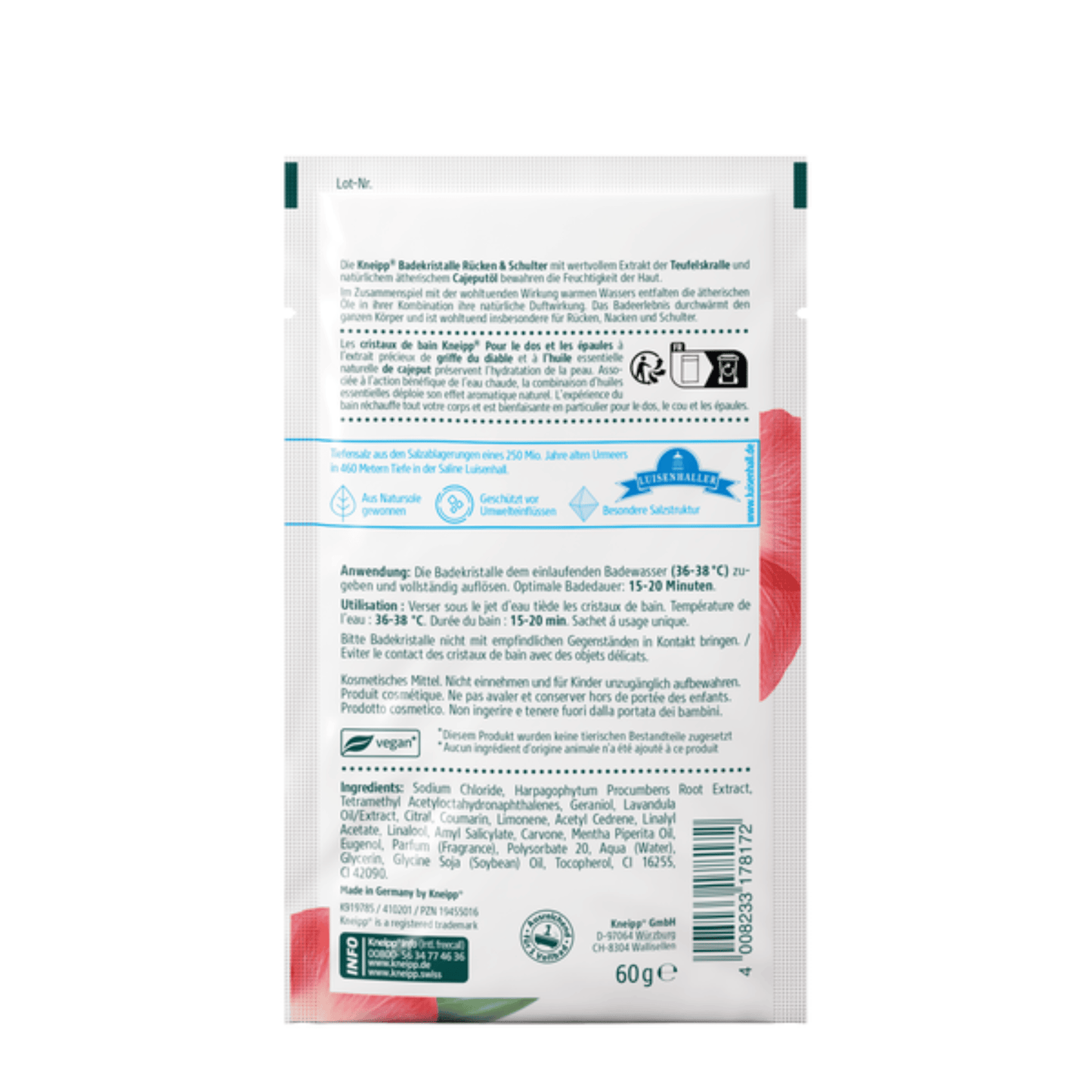 Alternate Image of Devil's Claw Back & Shoulder Bath Crystals Sachet