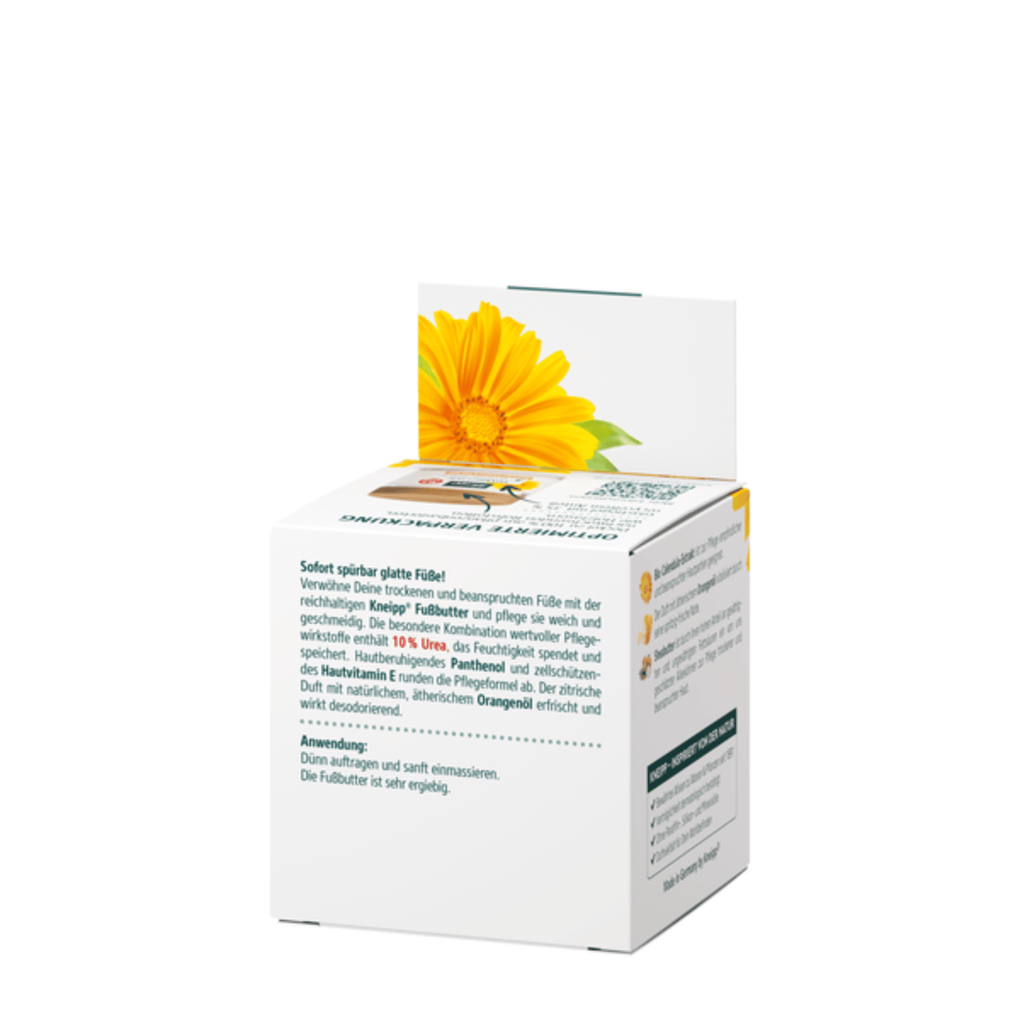 Alternate Image of Calendula & Orange Regenerating Foot Butter, foot cream box