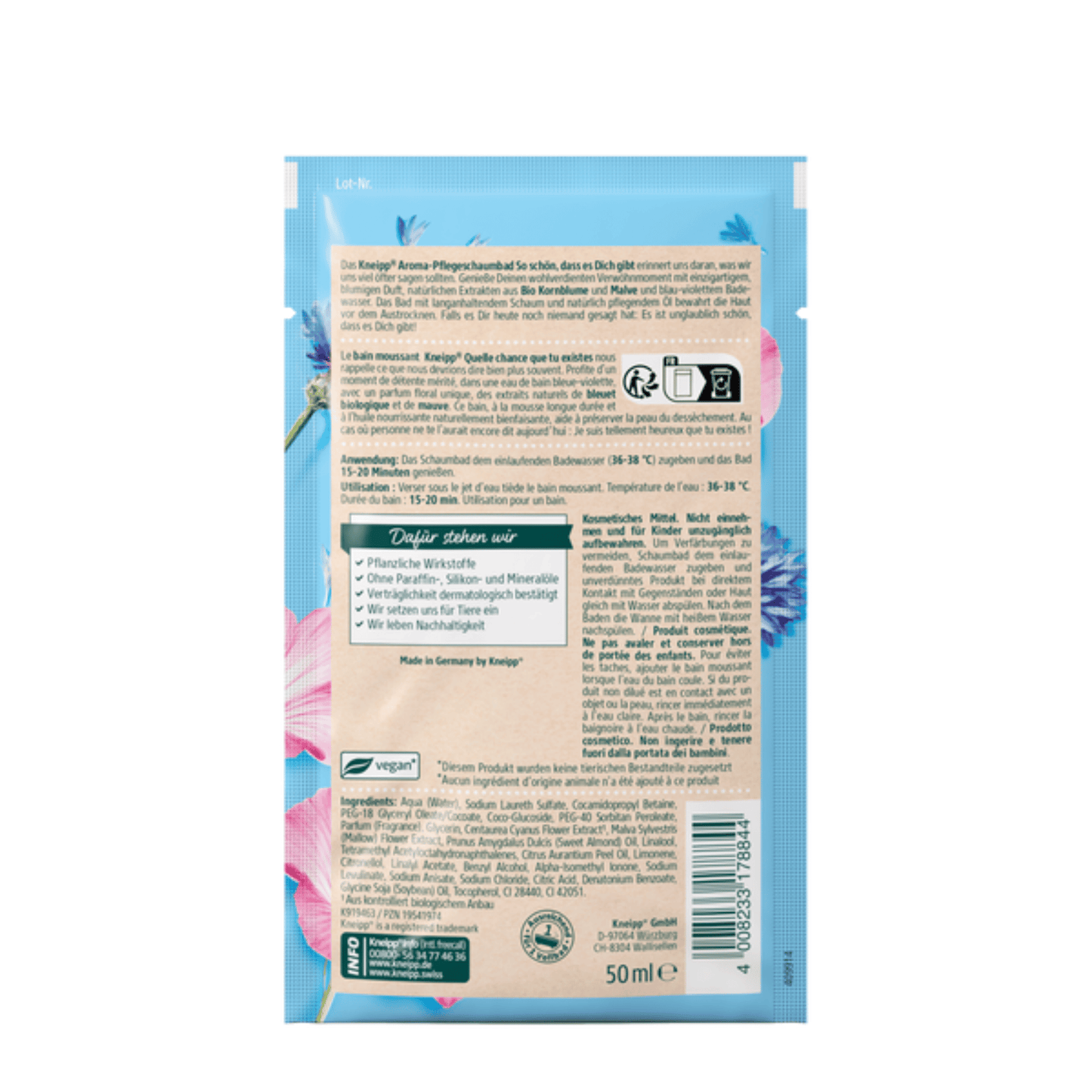 Alternate Image of So Nice That You Exist Aroma Care Bubble Bath Sachet
