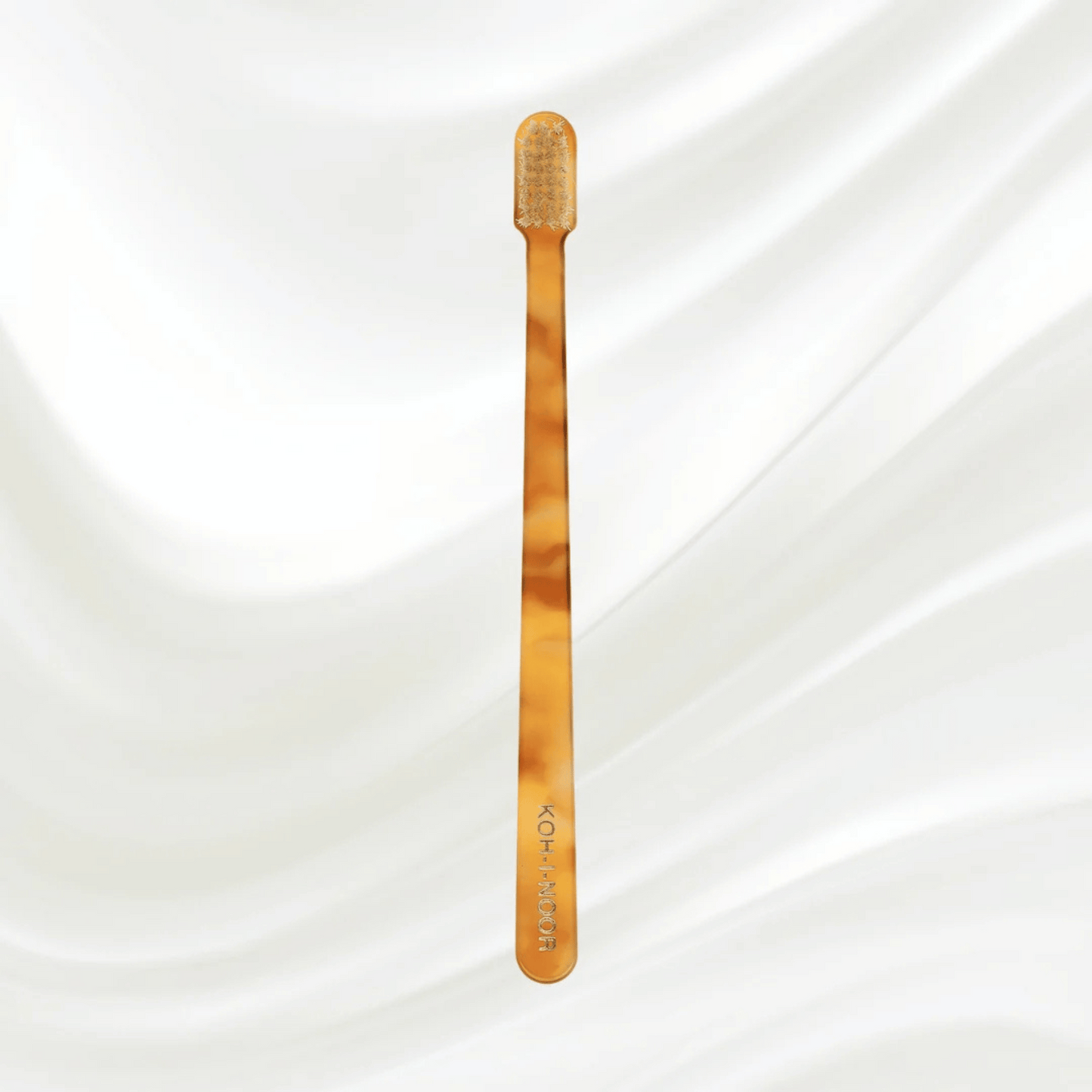 Alternate Image of Honey Medium Natural Bristle Toothbrush