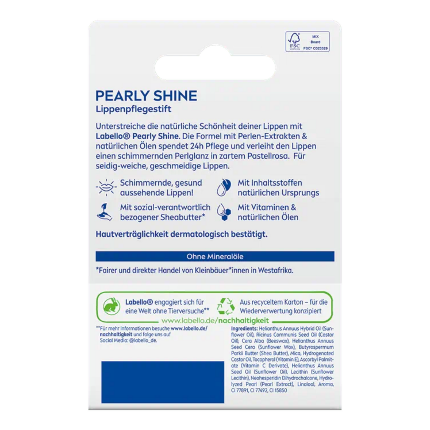 Primary Image of Pearly Shine Lip Balm (4.8 g)