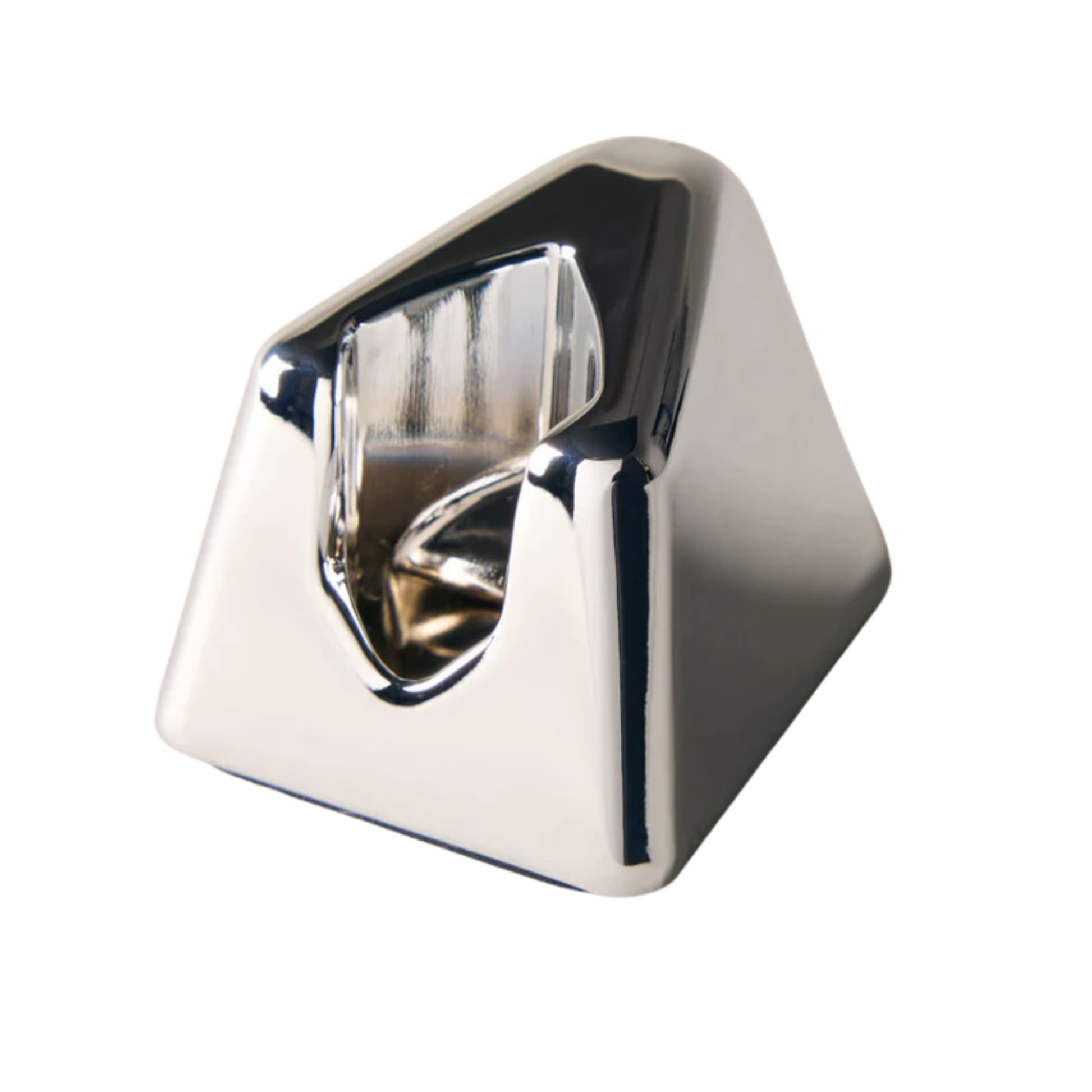 primary image of leaf razor stand chrome