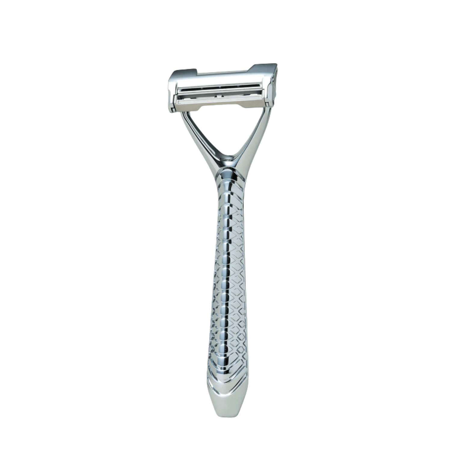 Primary Image of Leaf Two Chrome Razor, chrome razor