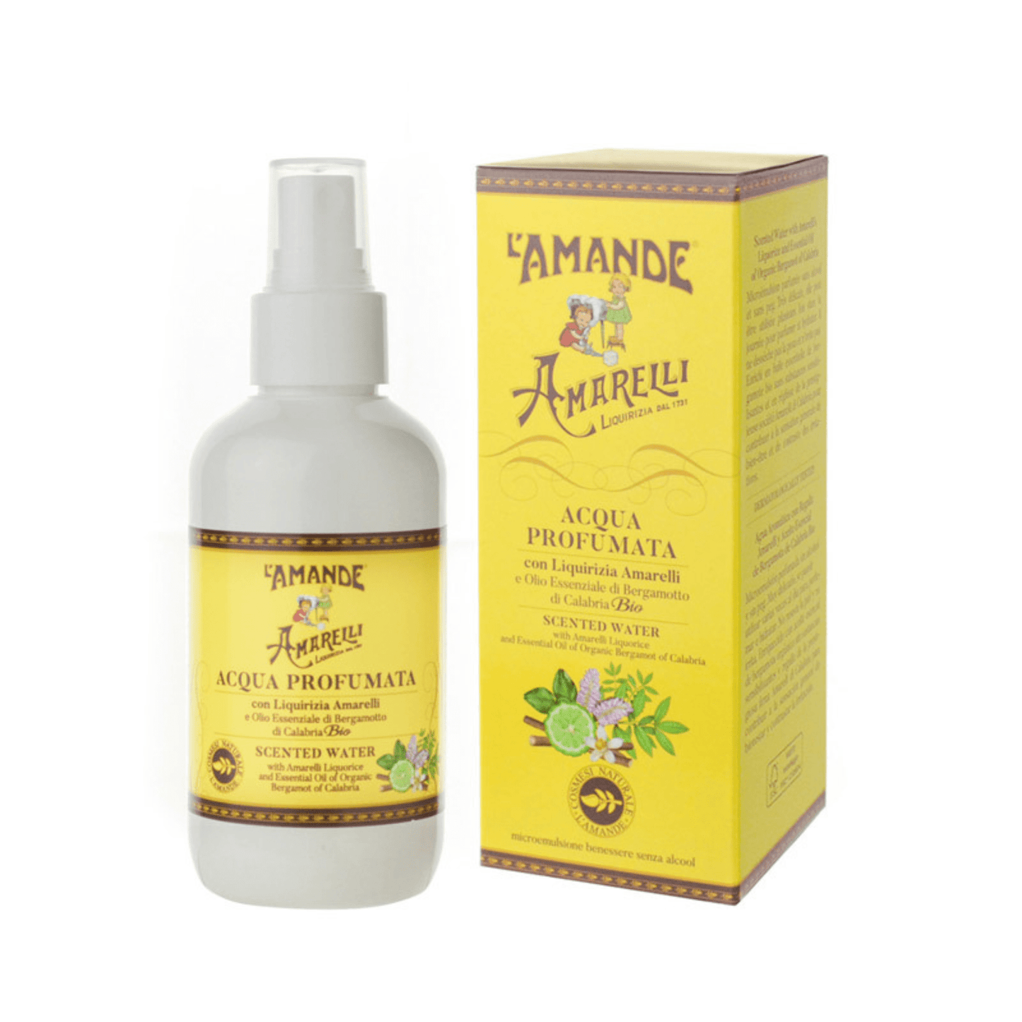 Primary Image of Liquorice and Bergamot of Calabria (Amarelli) Scented Water